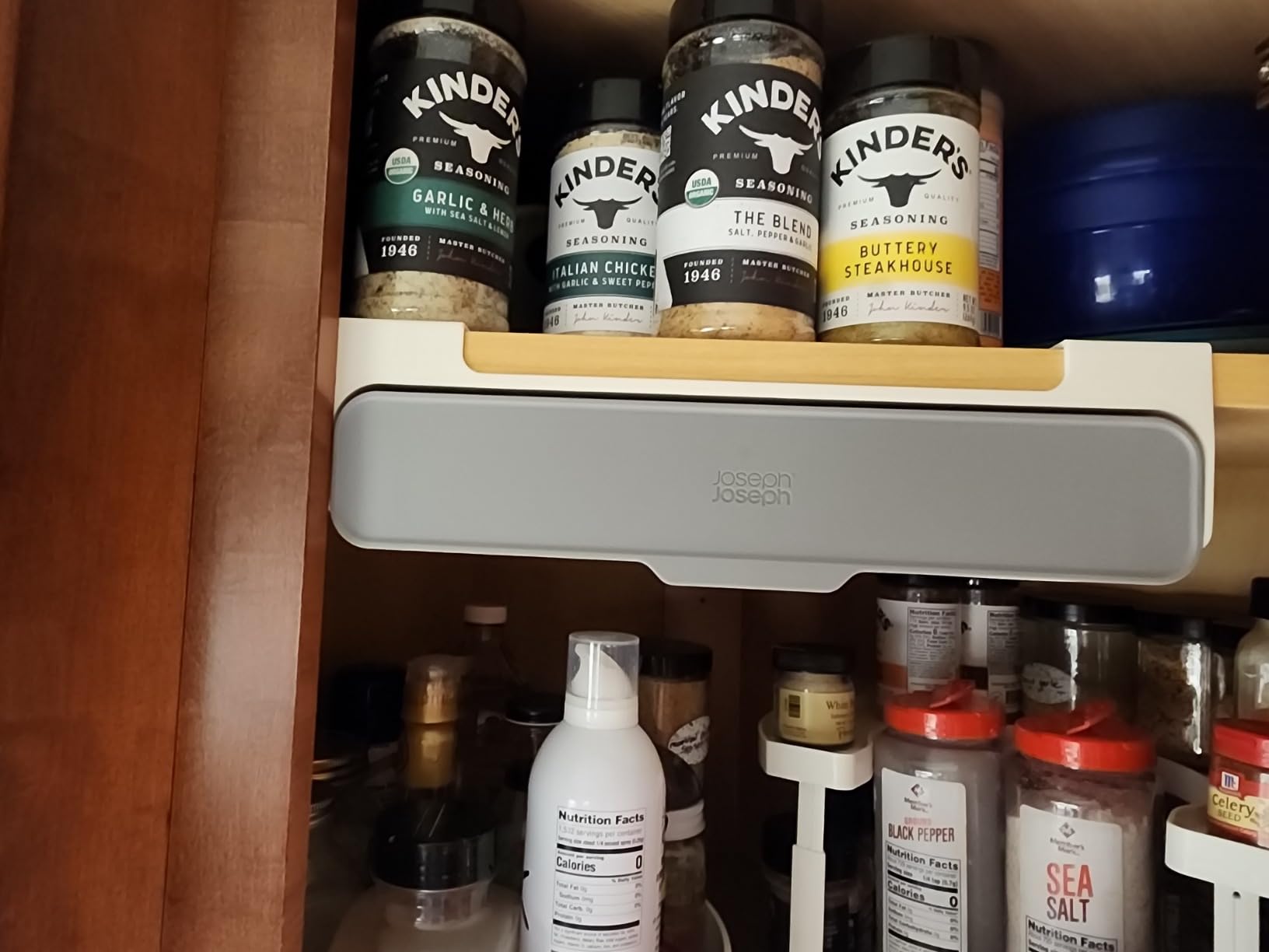 Joseph Joseph Under-Shelf Cabinet Spice Rack Organizer customer photo 2