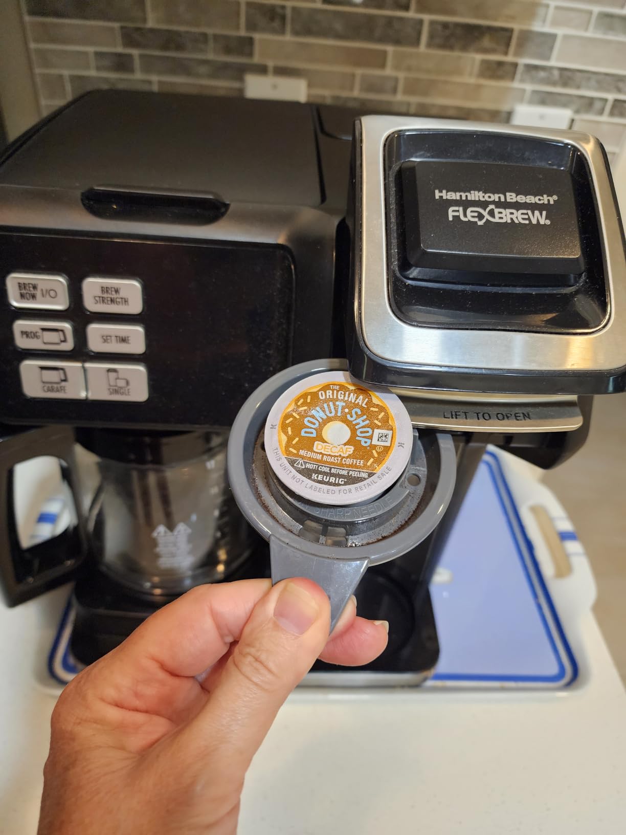 The Original Donut Shop Decaf, Single-Serve Keurig K-Cup Pods, Medium Roast Coffee Pods, 96 Count customer photo 2