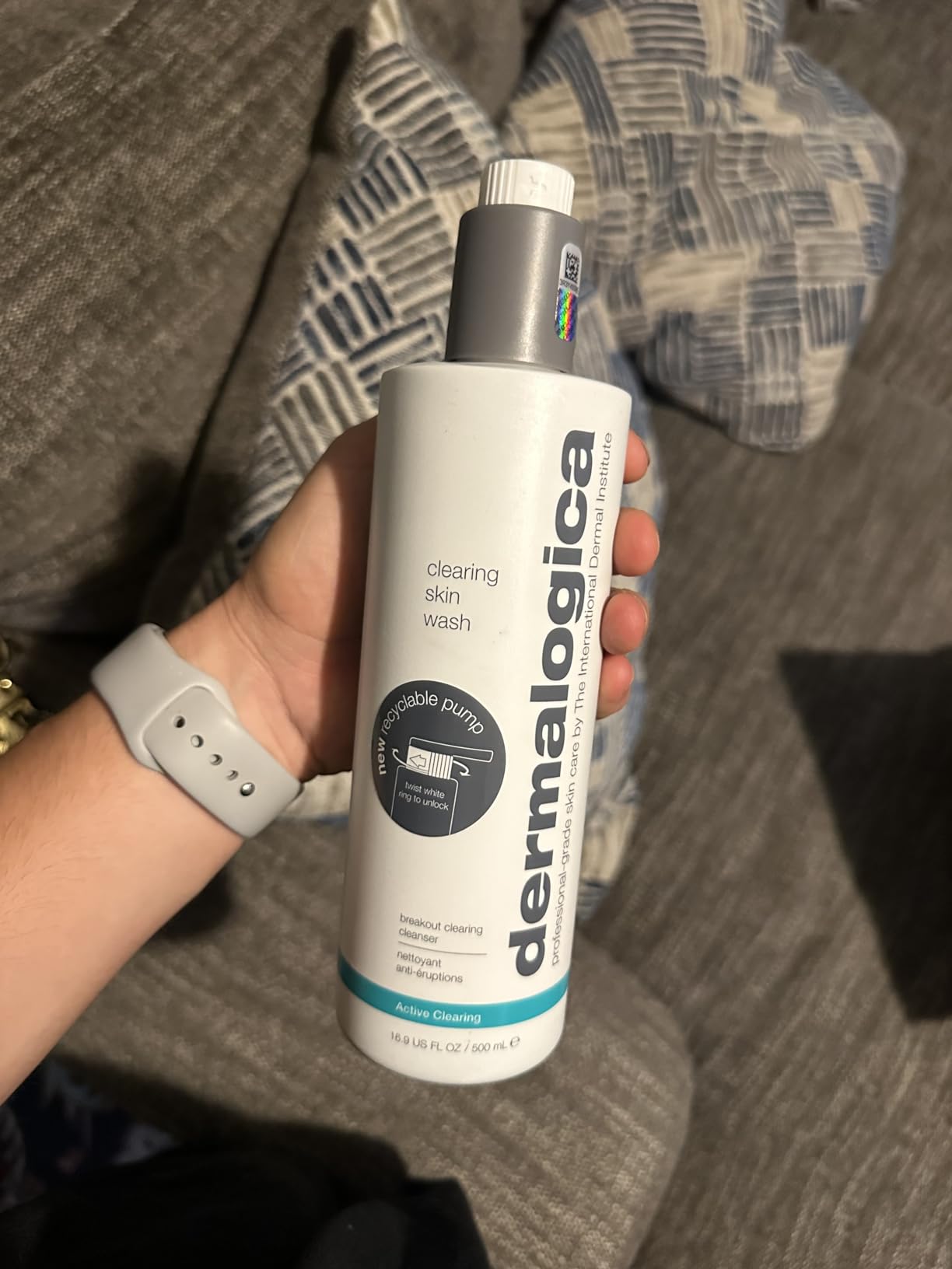 Dermalogica Clearing Skin Wash, Salicylic Acid Acne Face Wash customer photo 2