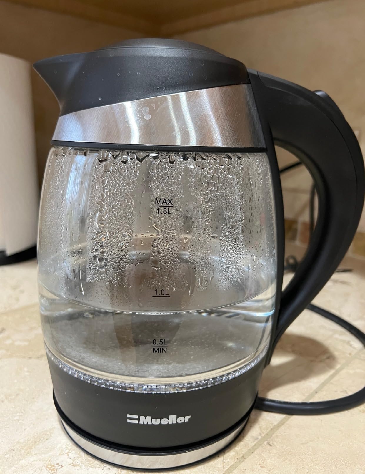 Mueller Living 1.8L Electric Kettle, Tea Kettle for Boiling Water customer photo 2