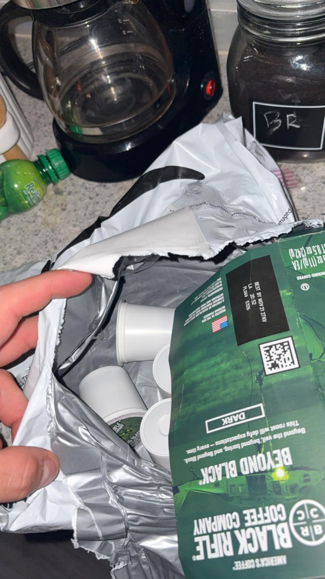 Black Rifle Coffee Dark Roast K Cup Coffee Beyond Black 50 Count customer photo 1