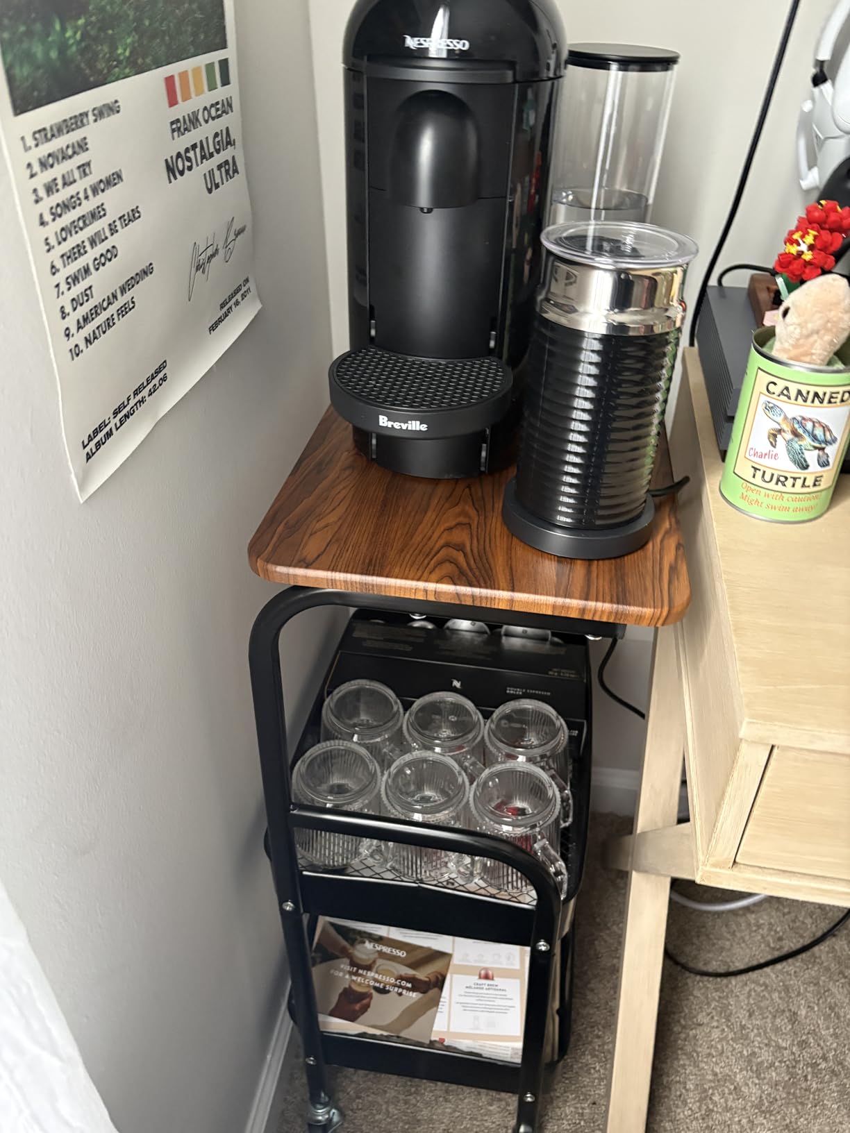 Nespresso Vertuo Plus Coffee and Espresso Maker by Breville, Ink Black with Aeroccino Milk Frother customer photo 1