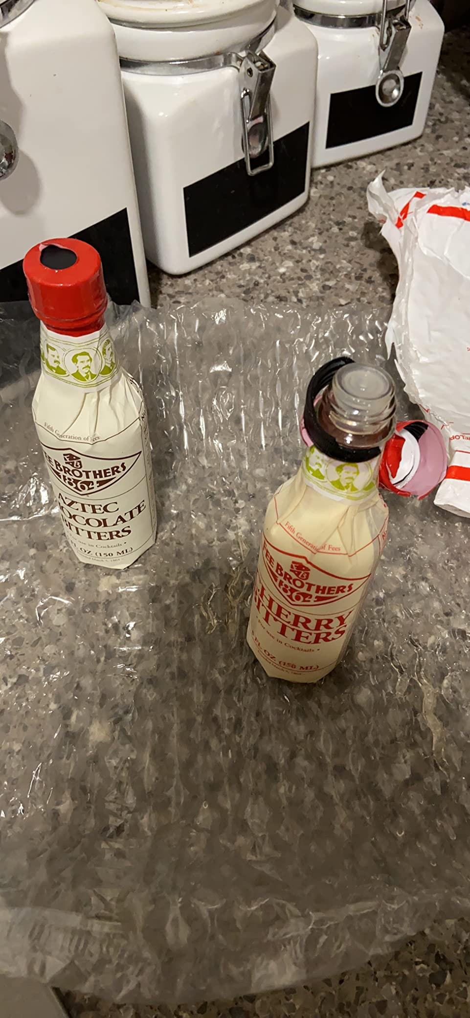 Fee Brothers Aztec Chocolate & Cherry Cocktail Bitters - Aromatic Cocktail Mixer & Concentrated Flavoring, Gluten Free, Vegan-Friendly, 1-5 fl oz Bottle of Each Flavor customer photo 2