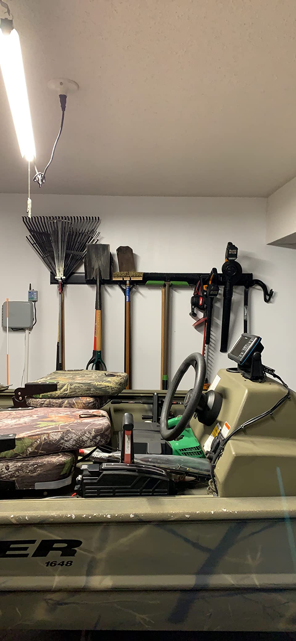 TORACK Tool Storage Rack Heavy Duty Garage Wall Mount Garden Tool Organizer customer photo 2