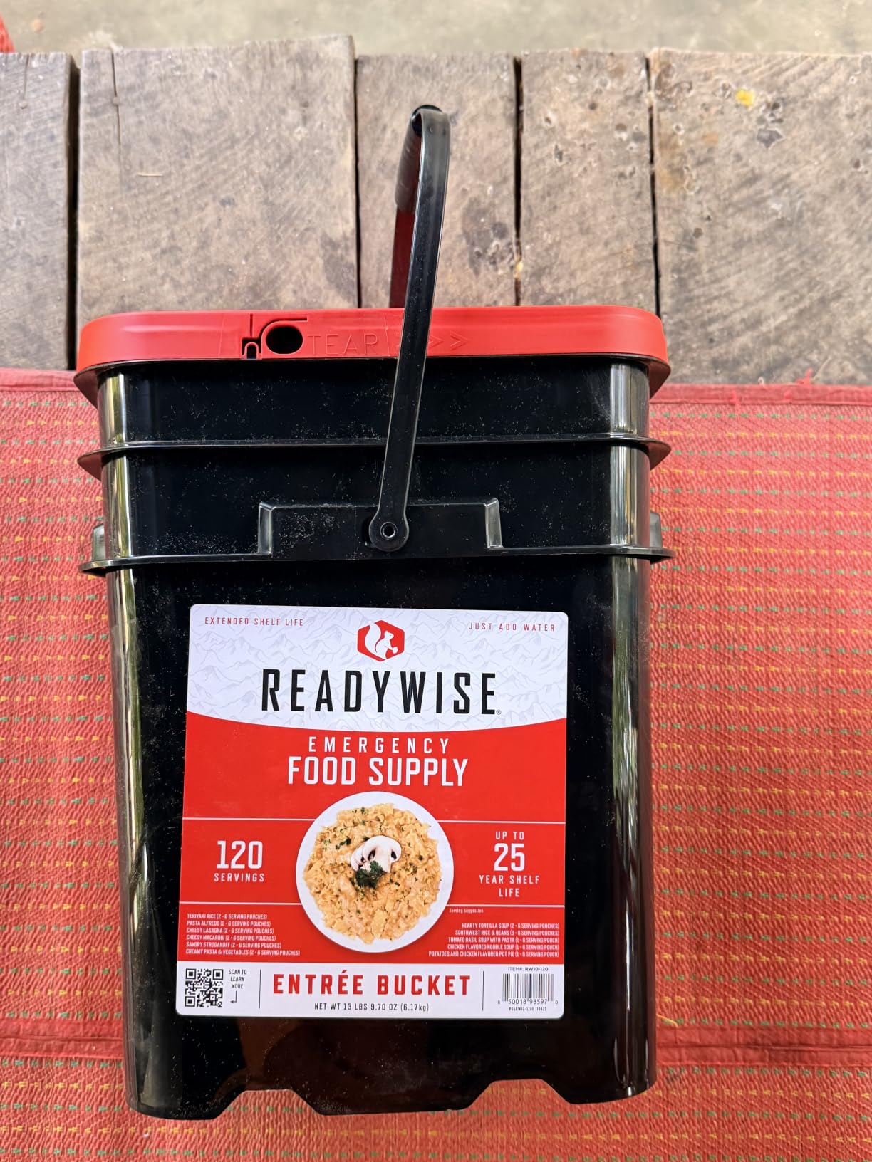 READYWISE Emergency Food Survival Supply Fruit Bucket 120 Servings customer photo 1