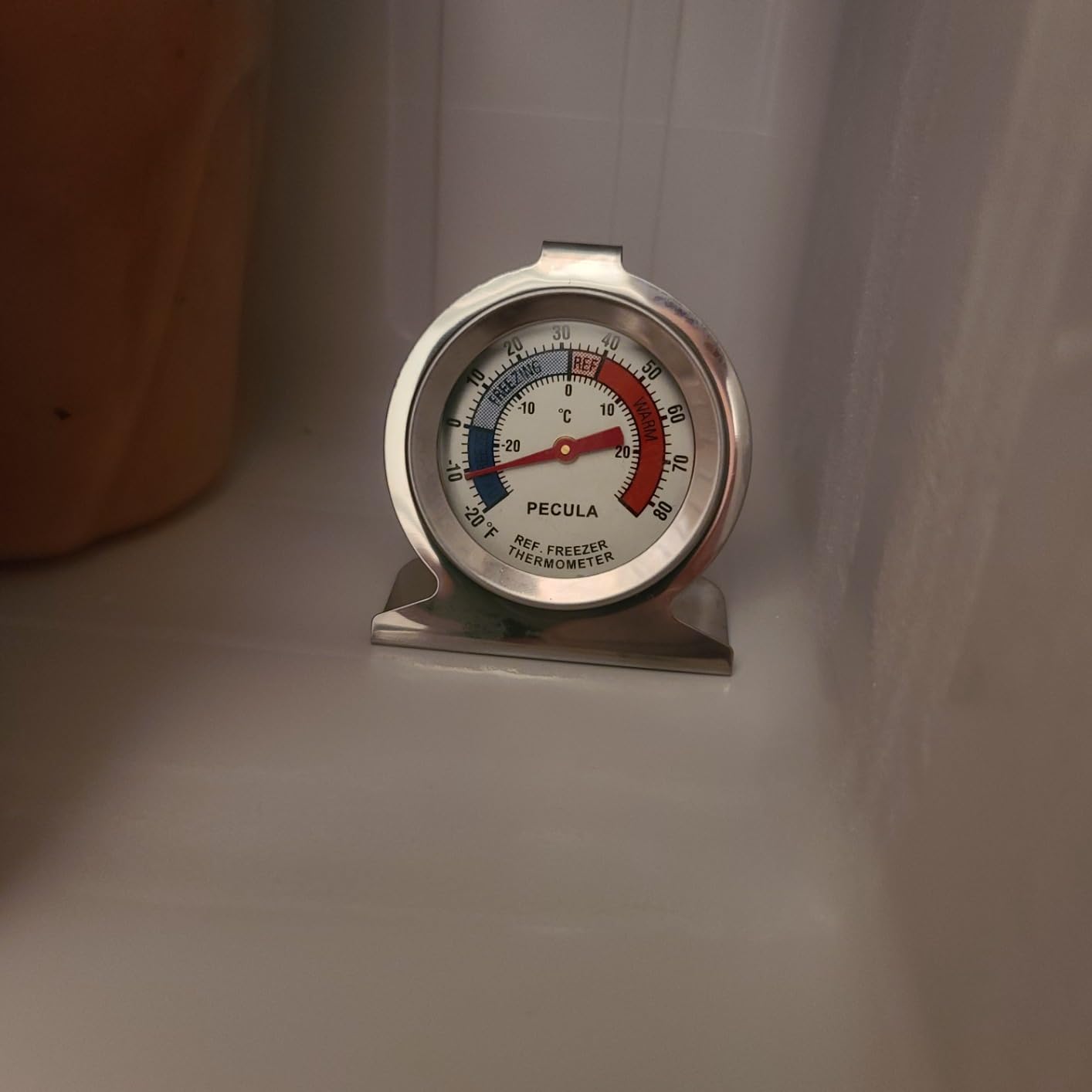 Kismile Small Freezer Upright, 3.0 Cu.ft Mini Freezer, Stainless Steel customer photo 2
