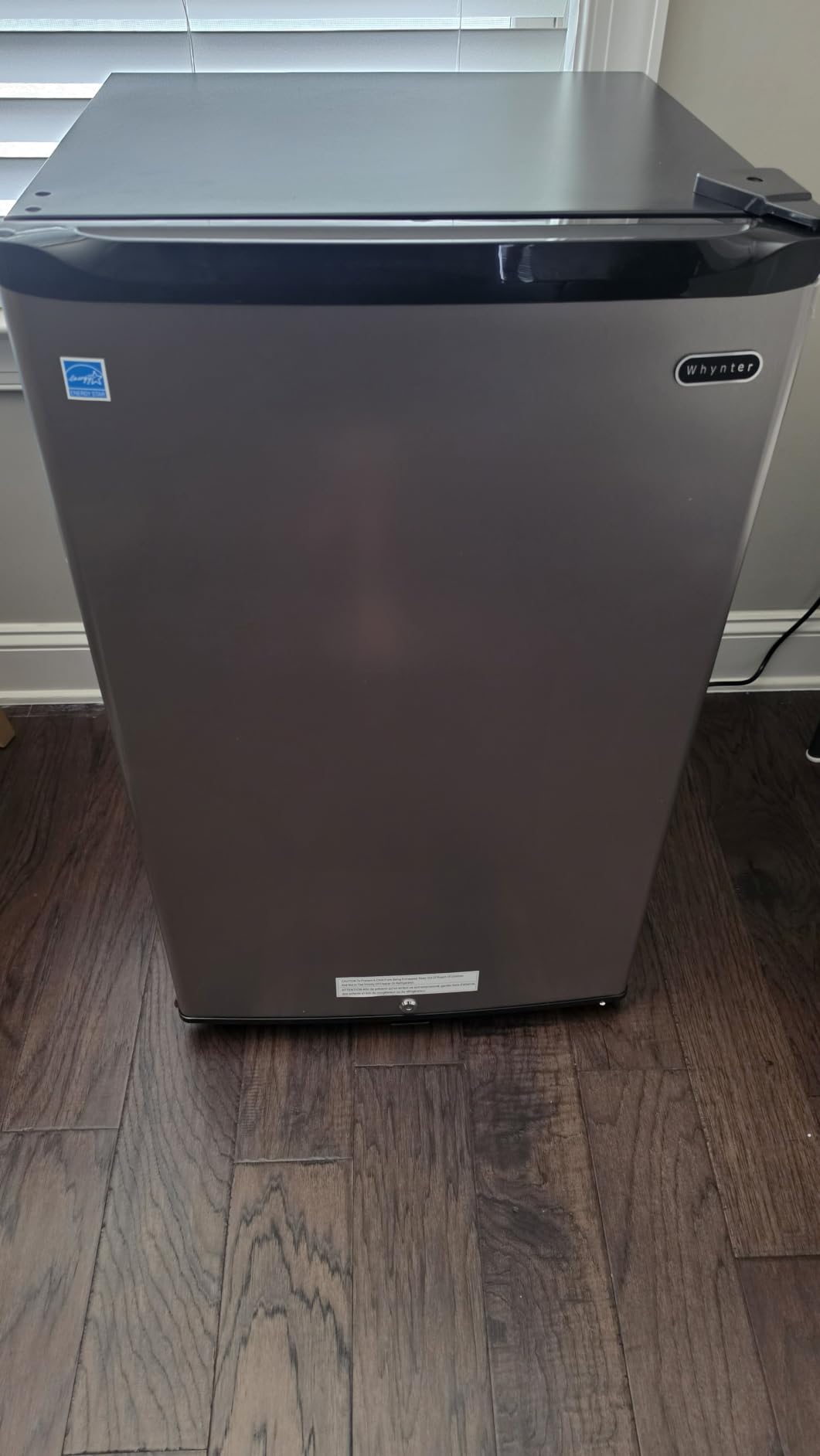 Whynter Upright Freezer/Fridge Convertible 3 Cu Ft Energy Star, CUF-301SS customer photo 1