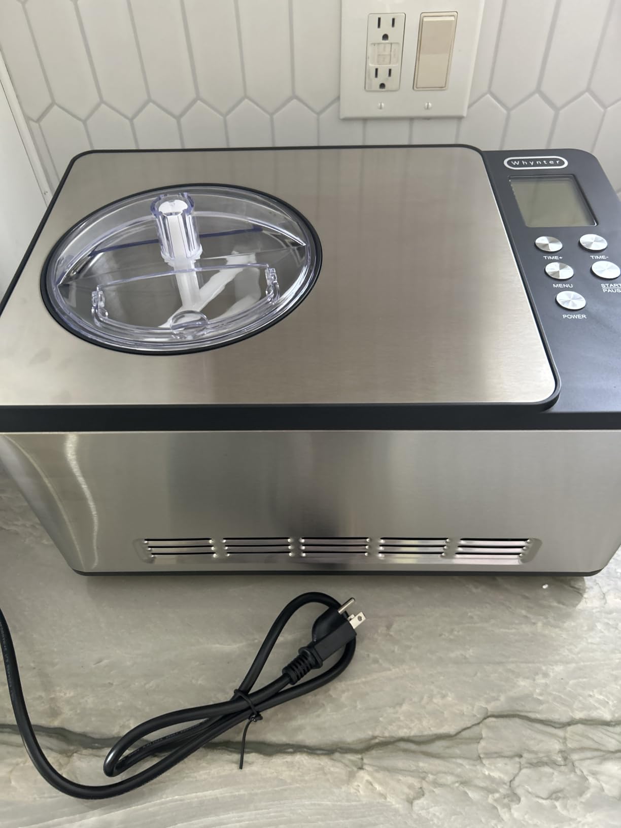 Whynter Automatic Rolled Ice Cream Maker, 0.5 Qt, ICR-300SS customer photo 2