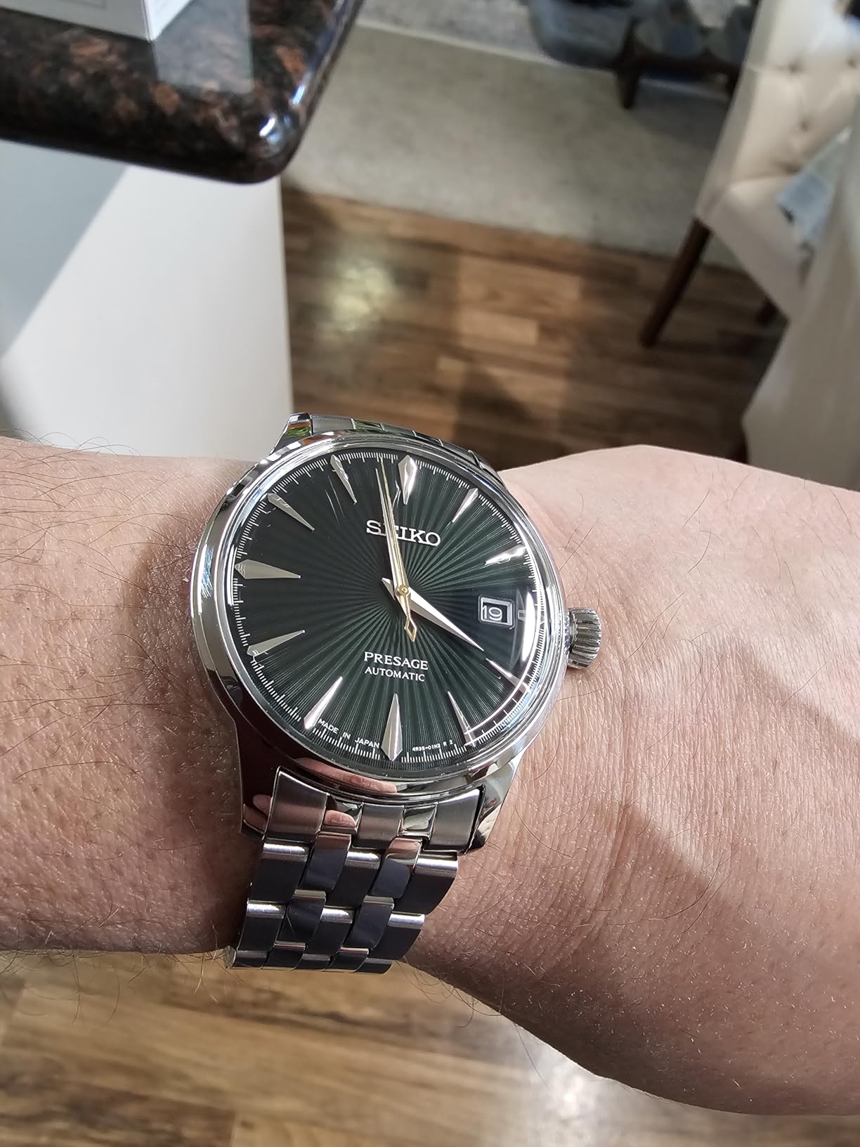 SEIKO Automatic Watch for Women - Presage Collection - with Date Calendar - 50M Water Resistant customer photo 2