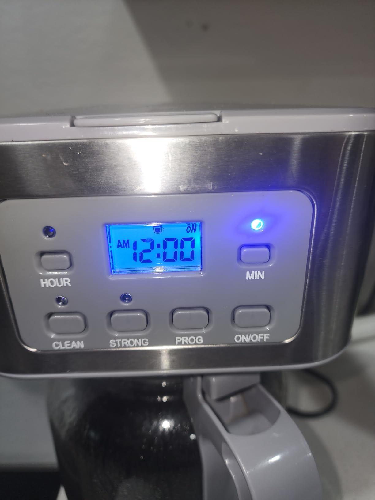 Taylor Swoden 12-Cup Programmable Coffee Maker, Black & Stainless Steel customer photo 1