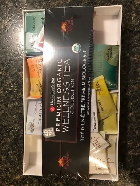 Uncle Lee's Organic Tea Variety Gift Set, 8 Blends, 48 Tea Bags customer photo 2