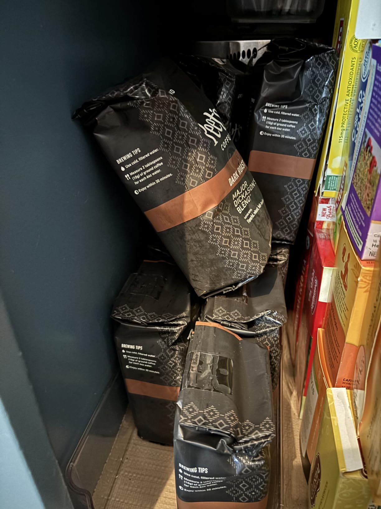 Peet's Coffee Ground Coffee Dark Roast, Major Dickason's Blend, 18 Ounces customer photo 2