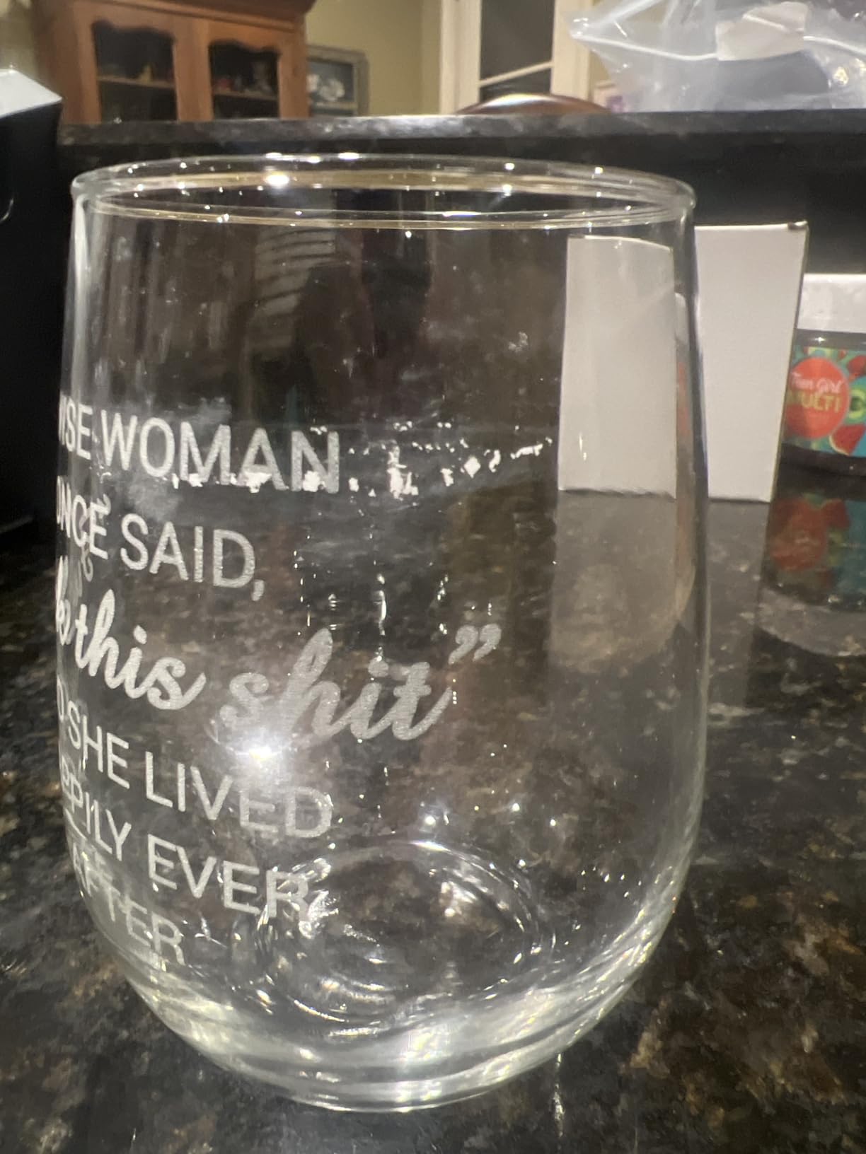 C & M Personal Gifts A Wise Woman Once Said