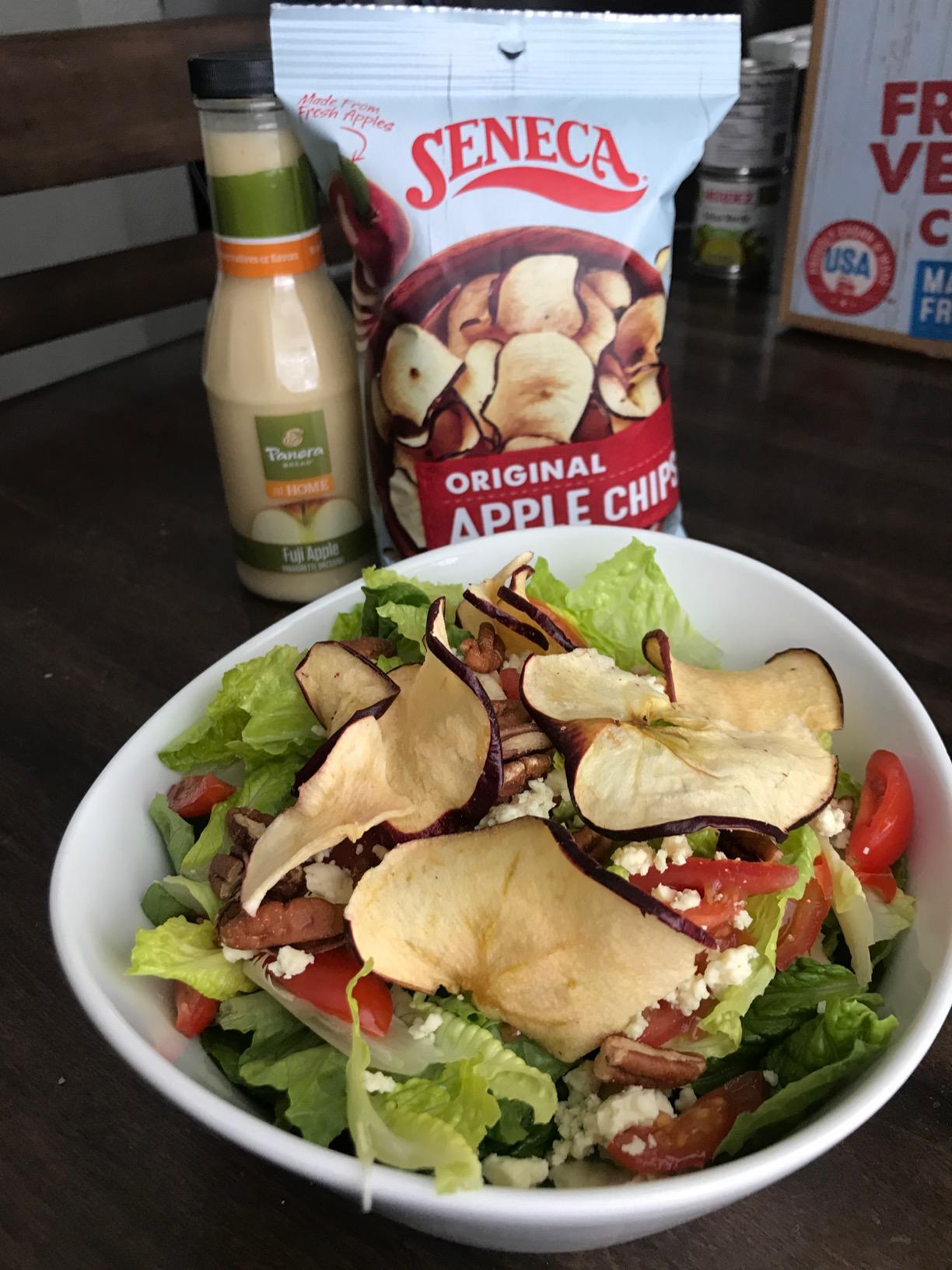 Seneca Original Apple Chips | Made from Fresh Red Apples | USA Grown Apples | Seasonally Picked | Crisped Apple Perfection | Foil-Lined Freshness Bag | 0.7 ounce (Pack of 24) customer photo 2