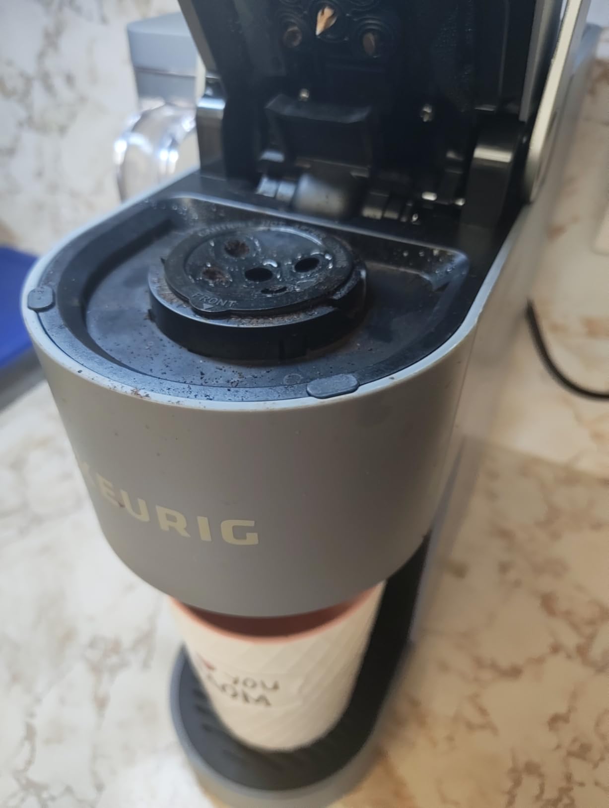 Keurig K-Supreme Single Serve K-Cup Pod Coffee Maker, MultiStream Technology, 4 Brew Sizes, 66oz Dual-Position Removable Reservoir, Gray customer photo 1