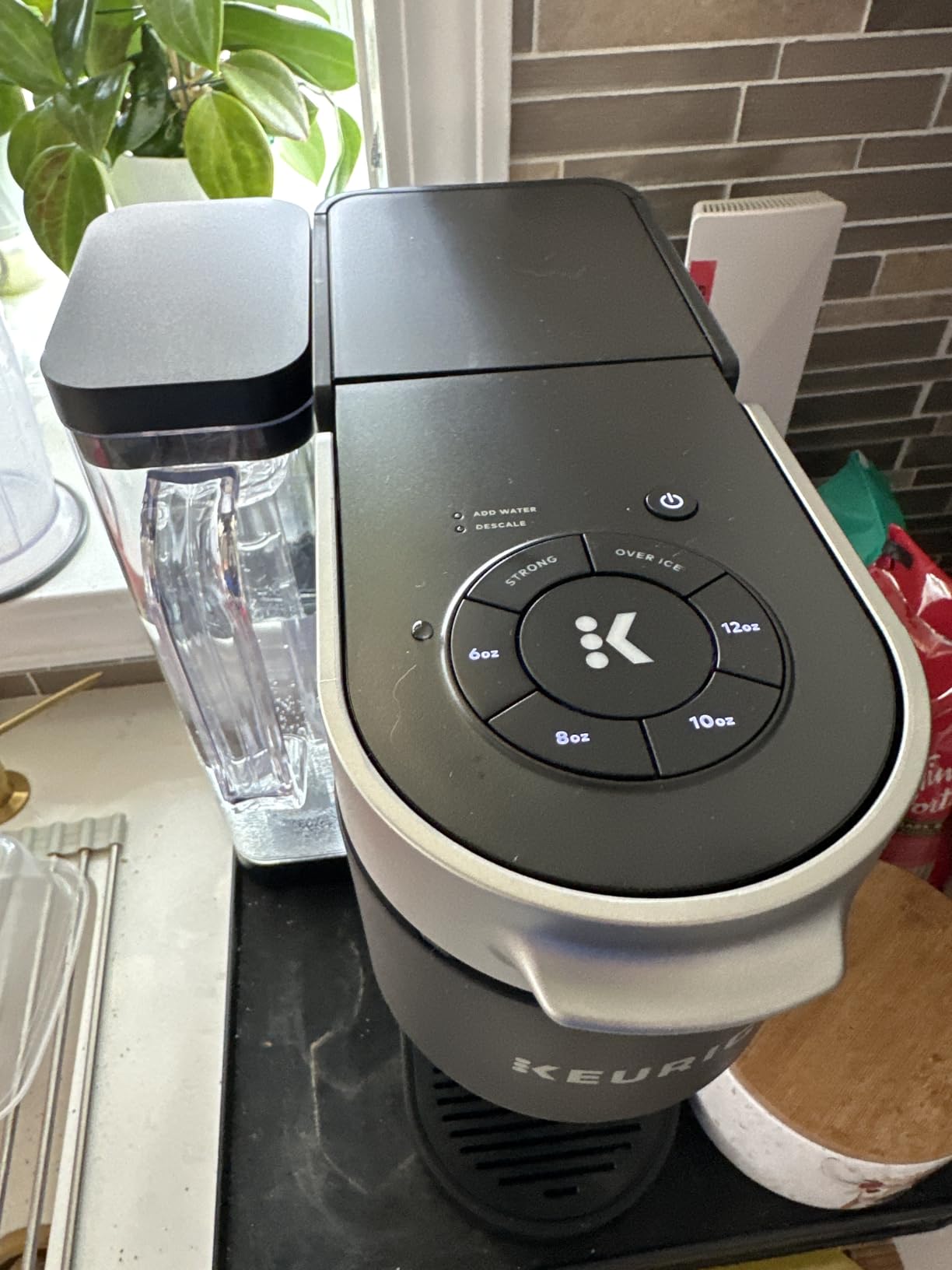 Keurig K-Supreme Single Serve K-Cup Pod Coffee Maker, MultiStream Technology, 4 Brew Sizes, 66oz Dual-Position Removable Reservoir, Gray customer photo 2