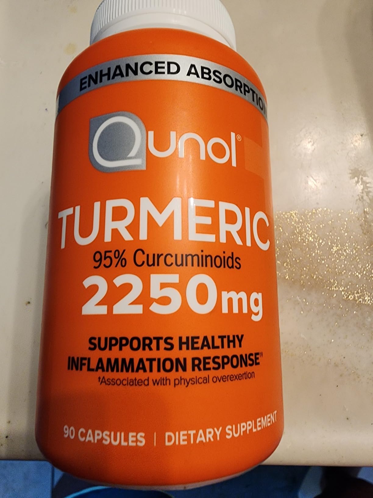 Qunol Turmeric 2250mg + Black Pepper for Enhanced Absorption, 90 Capsules customer photo 2