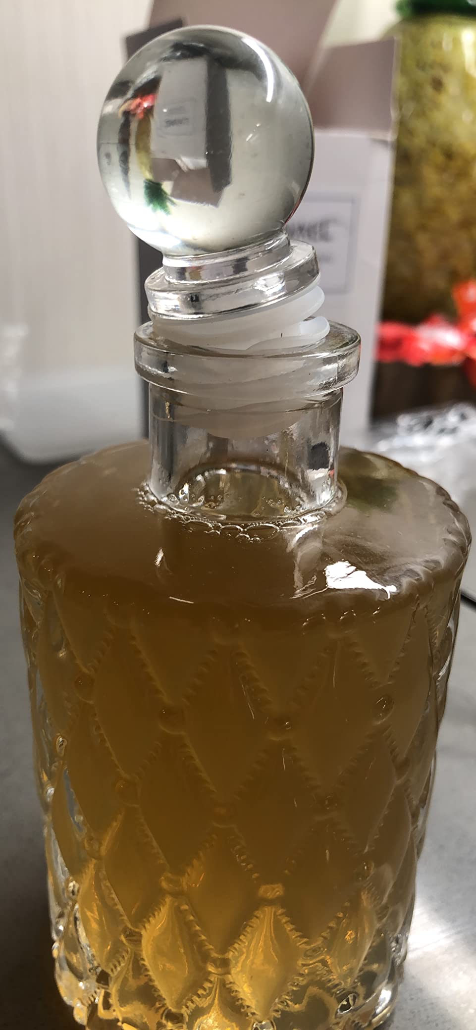 LINALL Jewel Bitter Bottle 6pcs 6oz / 175ml, With Gold Plated Cork Dasher Top For Cocktail (6, Gold) customer photo 1