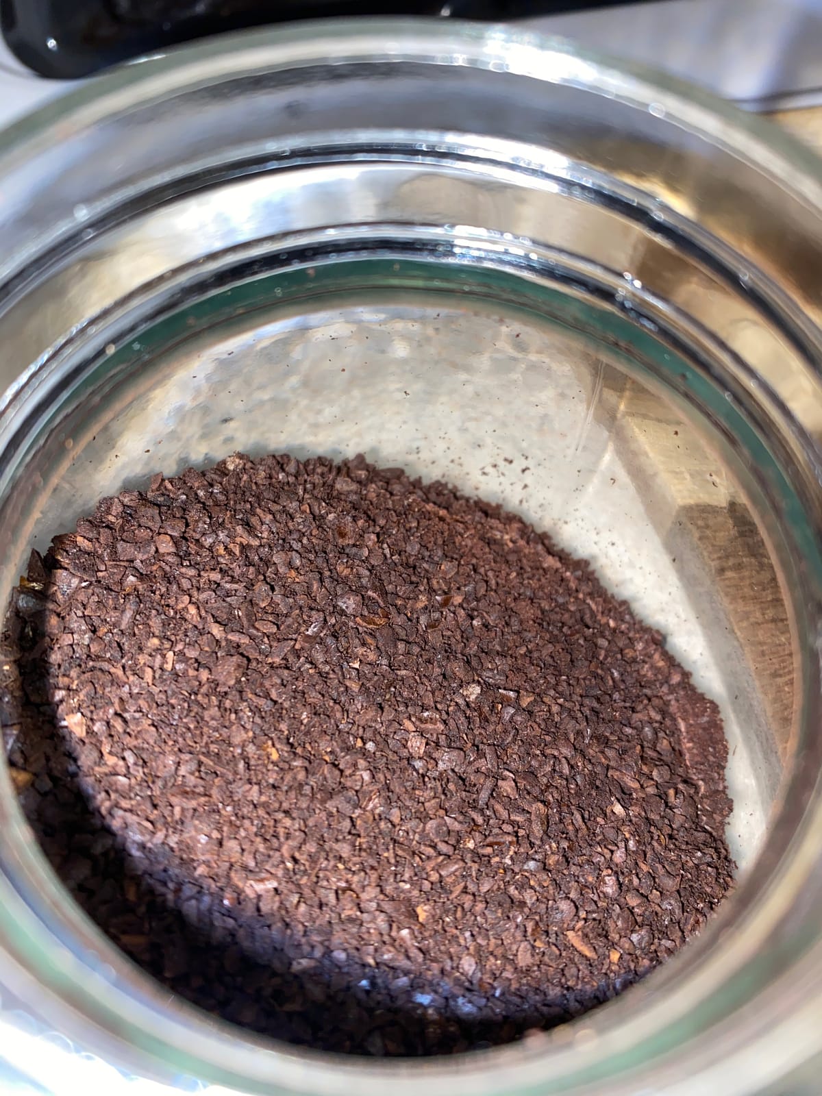 PARACITY Manual Coffee Grinder, Ceramic Burr, 2 Glass Jars, 11oz per Jar | This hand coffee grinder, a small coffee bean grinder, has a steel crank for drip, espresso, French press and Turkish brew customer photo 1