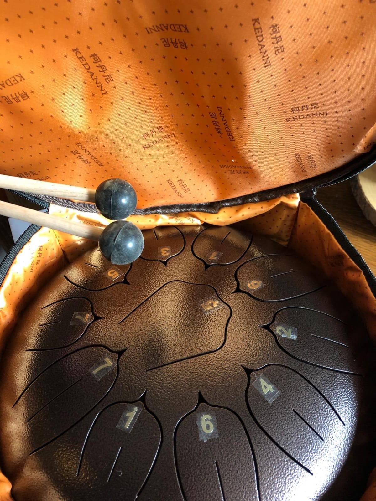 Handpan Drum 22 Inch for Adults 9 Notes - Hand Pan Drum(Black) customer photo 2