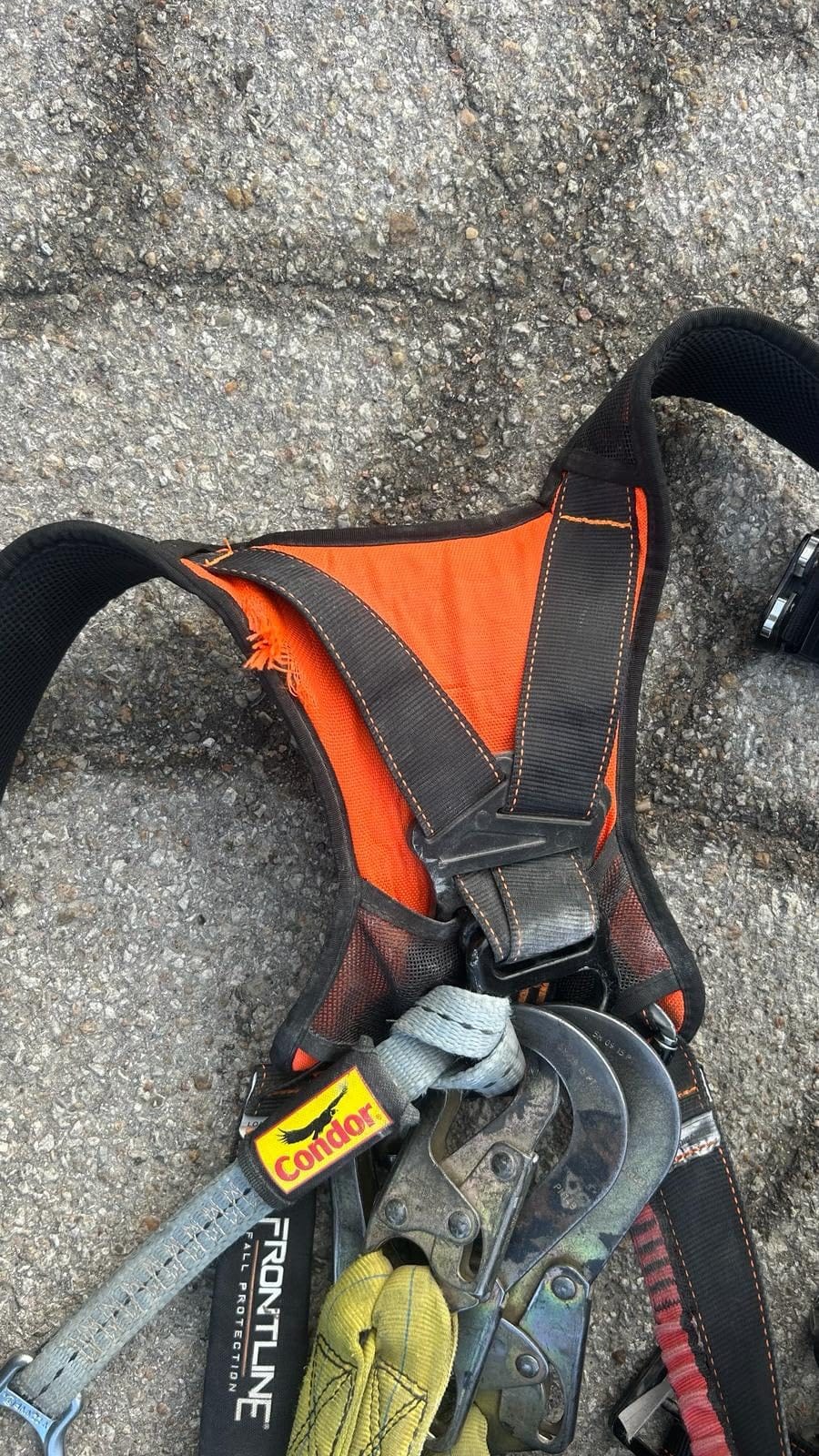 FRONTLINE FALL PROTECTION Harnesses + D-Ring+ Multiple Styles + OSHA and ANSI compliant customer photo 1