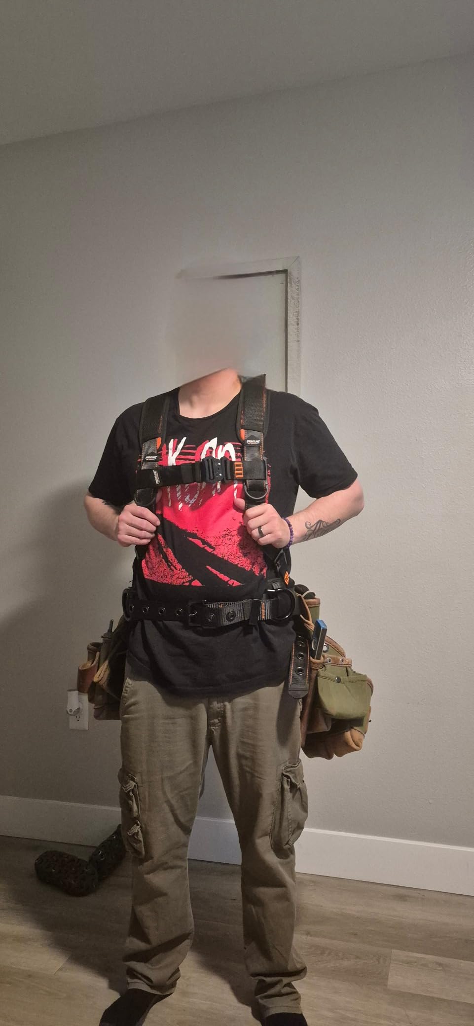 FRONTLINE FALL PROTECTION Harnesses + D-Ring+ Multiple Styles + OSHA and ANSI compliant customer photo 2
