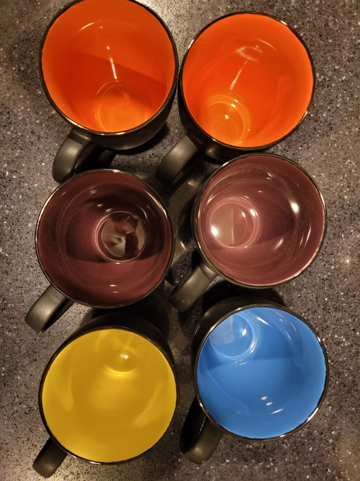 MIAMIO - Coffee Mugs Set of 6 (12 oz) - Le Papillon (Green) - Modern Home customer photo 2