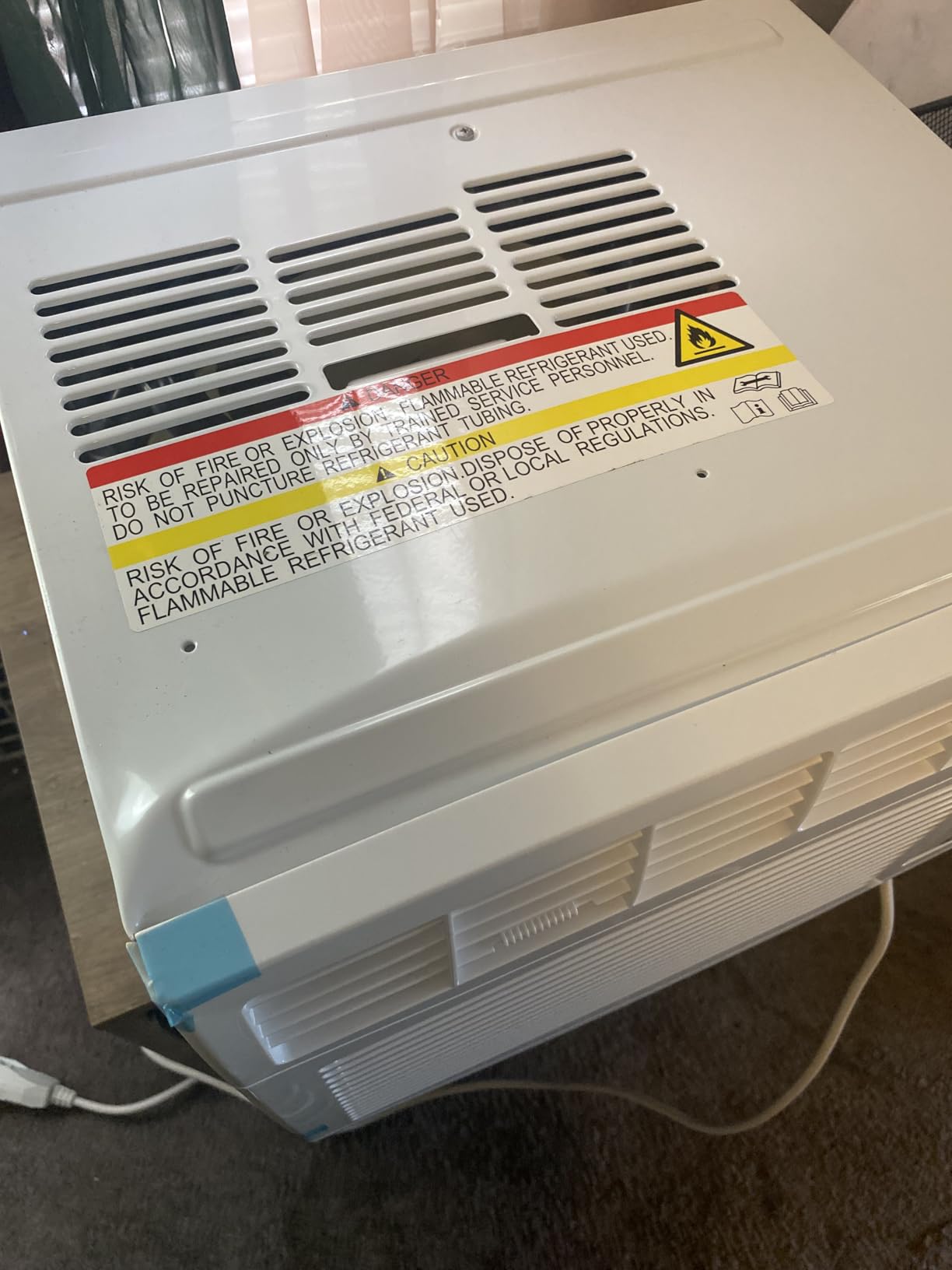 GE Electronic Window Air Conditioner 6000 BTU, Efficient Cooling for Smaller Areas Like Bedrooms and Guest Rooms, 6K BTU Window AC Unit with Easy Install Kit, White customer photo 2