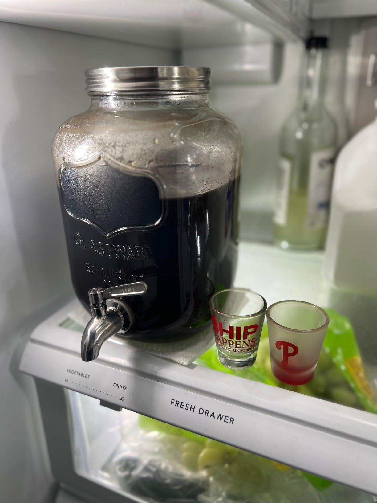 BTaT- 1 Gallon Cold Brew Coffee Maker, Thick Glass Pitcher customer photo 1