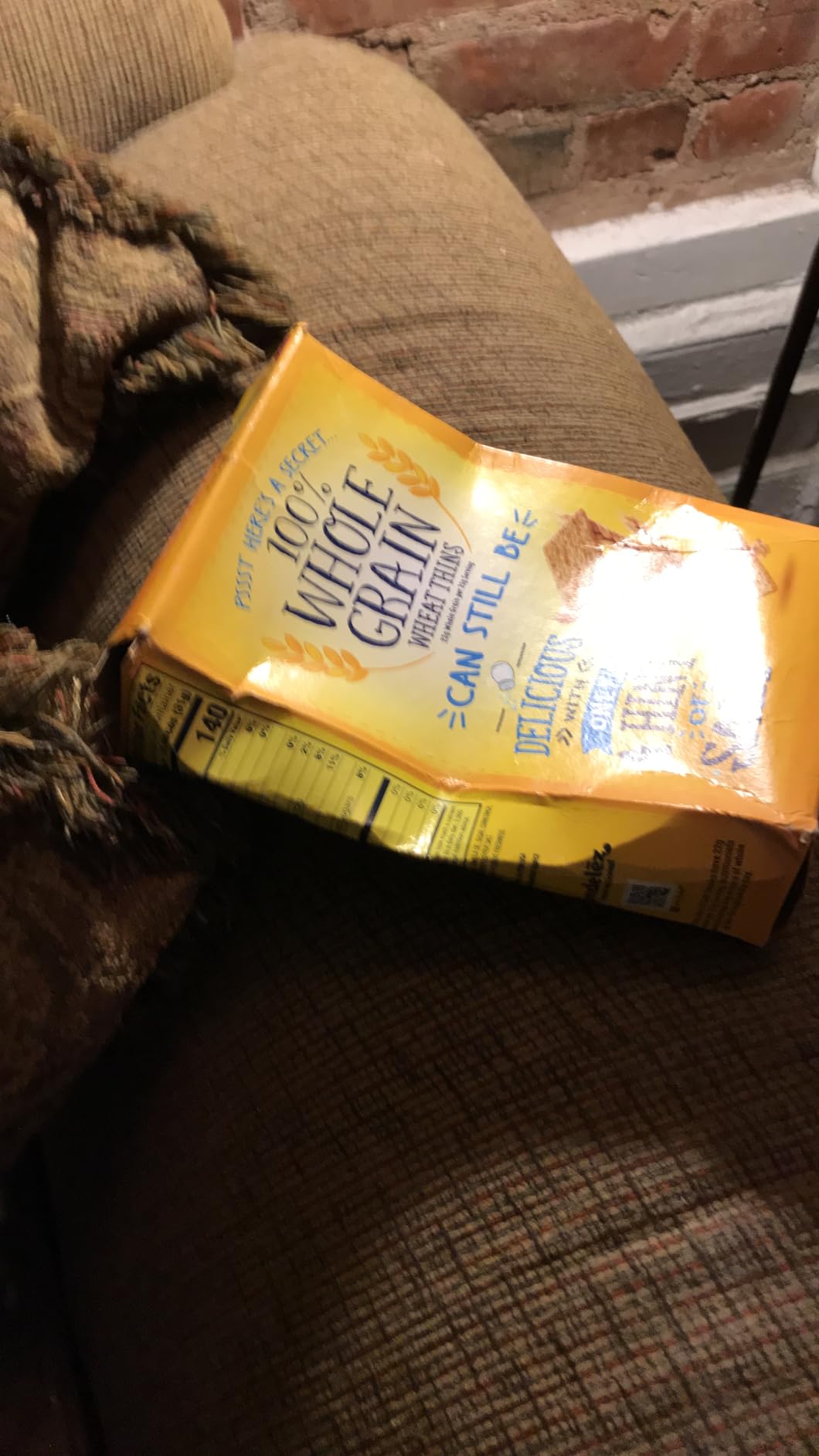 Wheat Thins Hint of Salt Low Sodium Snacks, Whole Grain Wheat Crackers, Snack Crackers, 8.5 oz customer photo 1