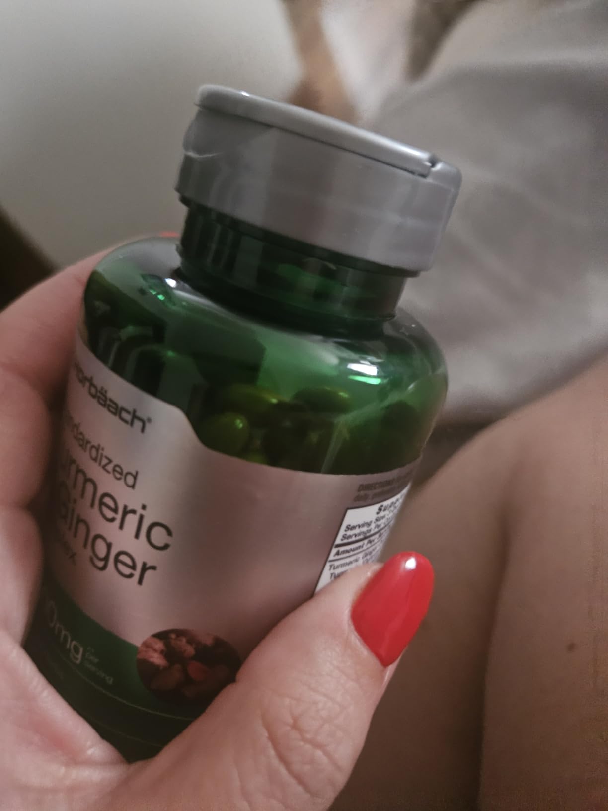Horbäach Turmeric and Ginger Supplement | 180 Softgel Pills customer photo 1