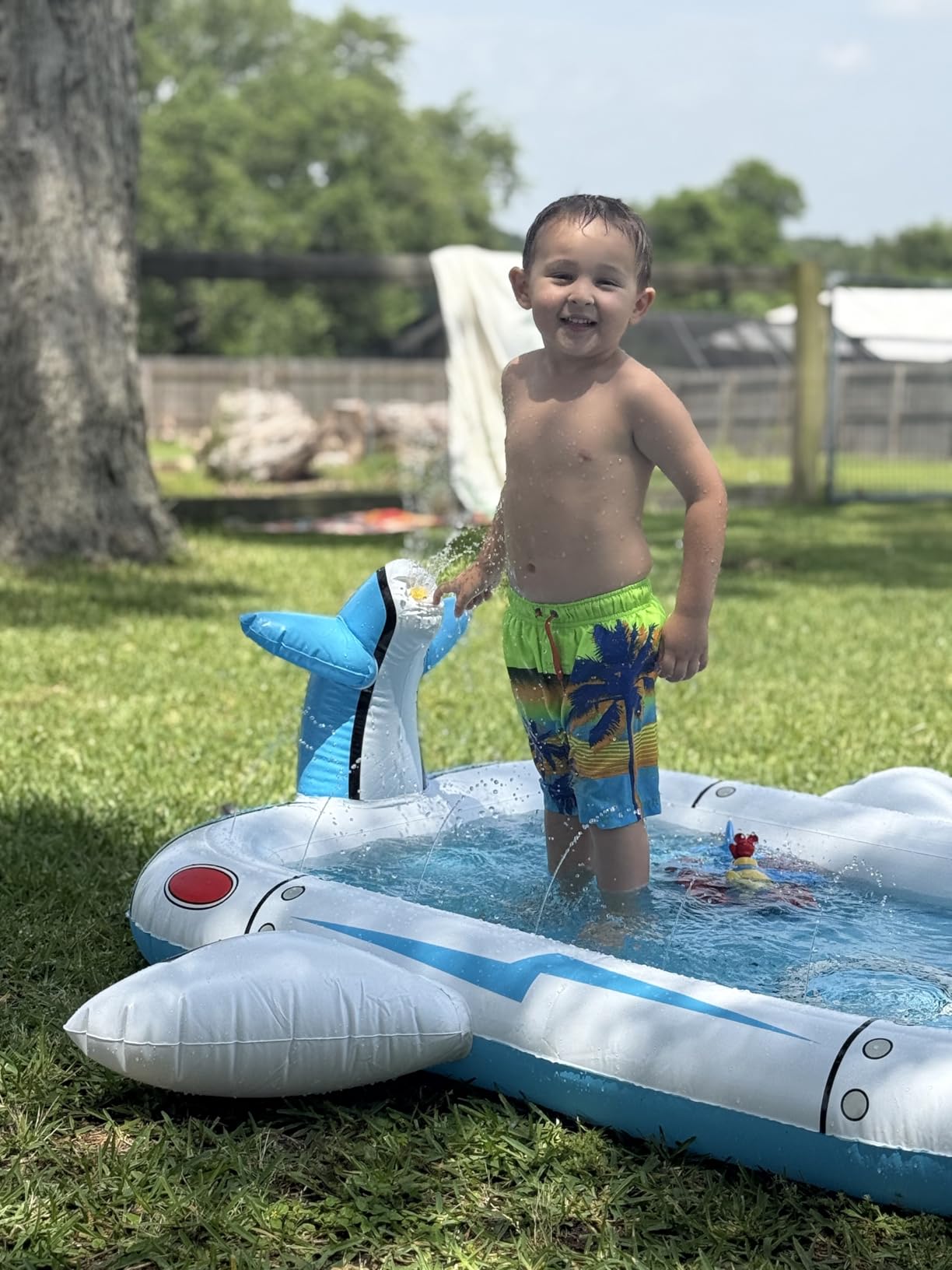 Kiddie Pool Splash Pad for Kids 68