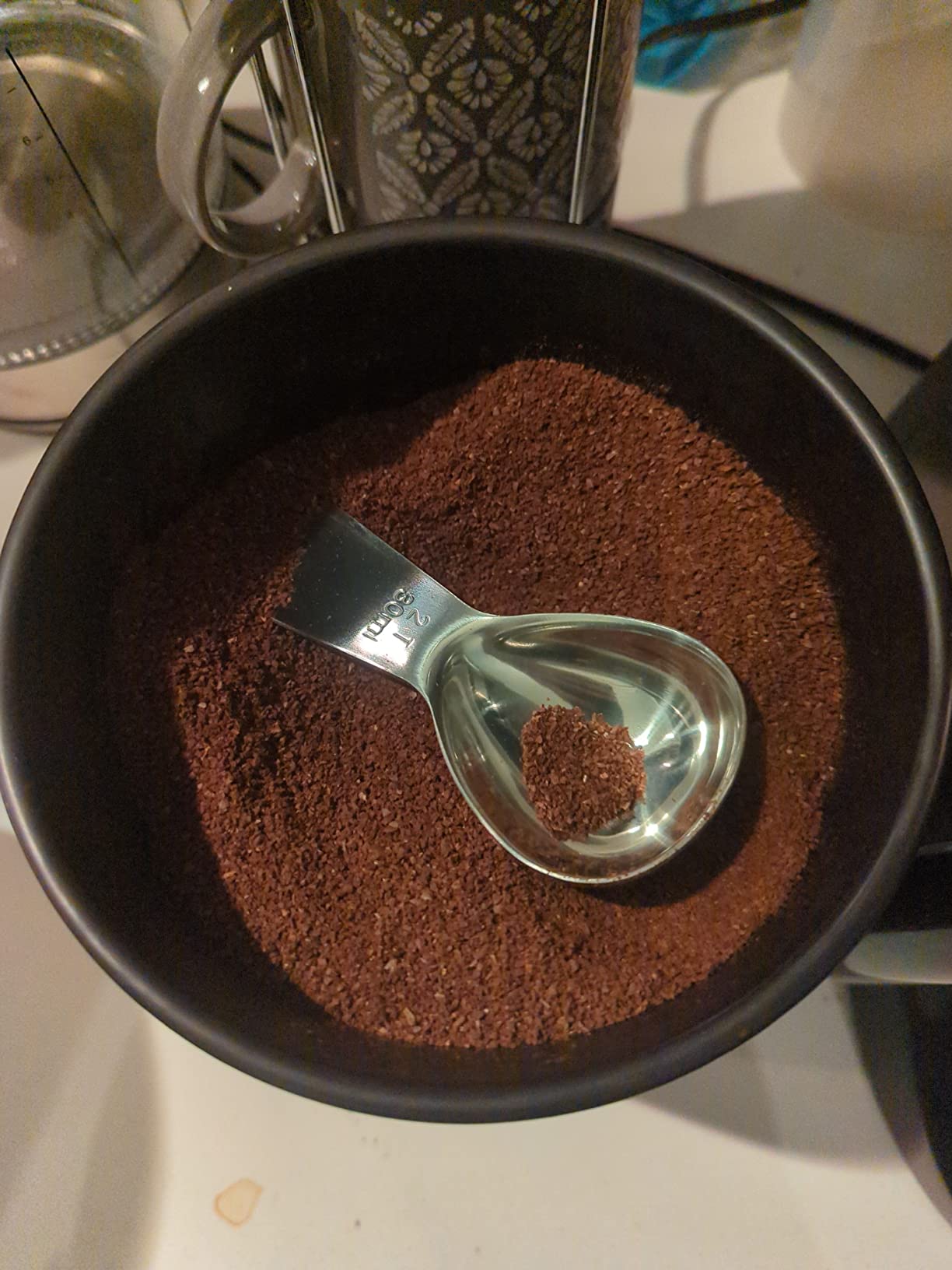 18/8 Stainless Steel 2 Tbsp Coffee Scoop - Exact Measuring Spoon (30ml) customer photo 2
