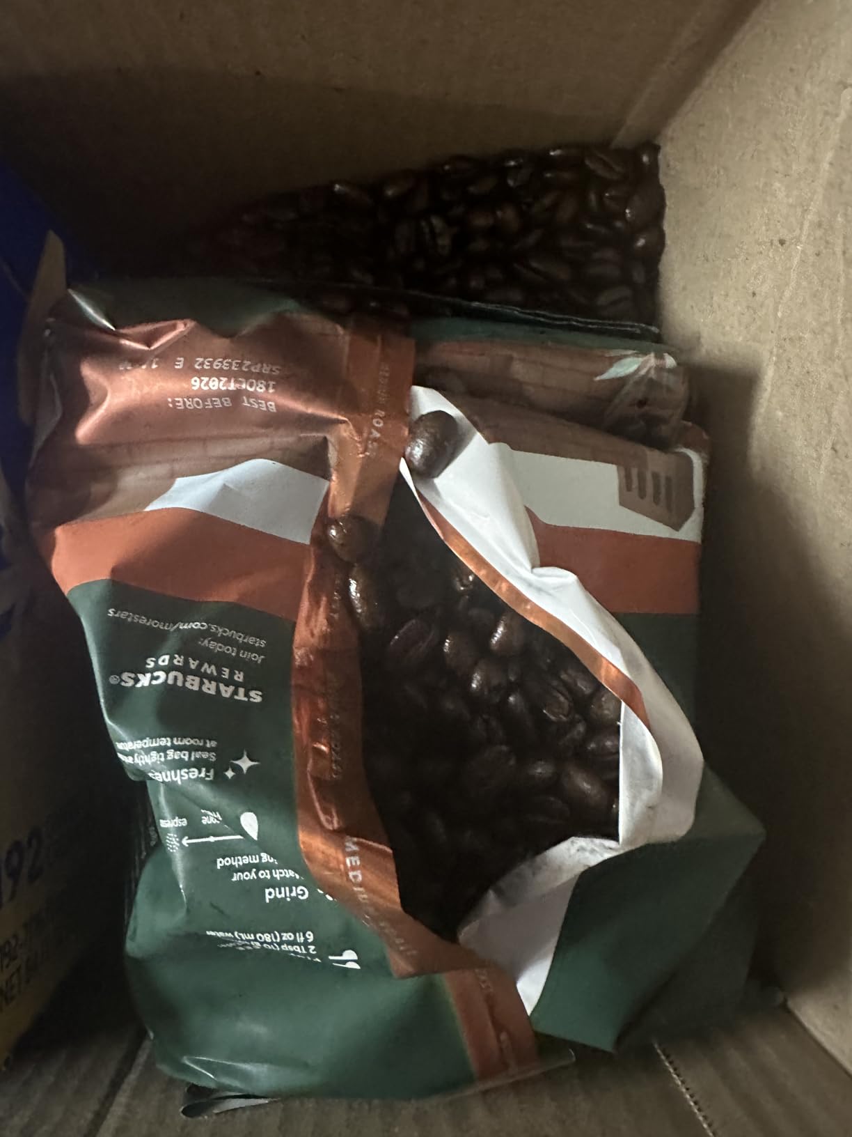 Starbucks Whole Bean Coffee Pike Place Roast, 28 oz Bag customer photo 2