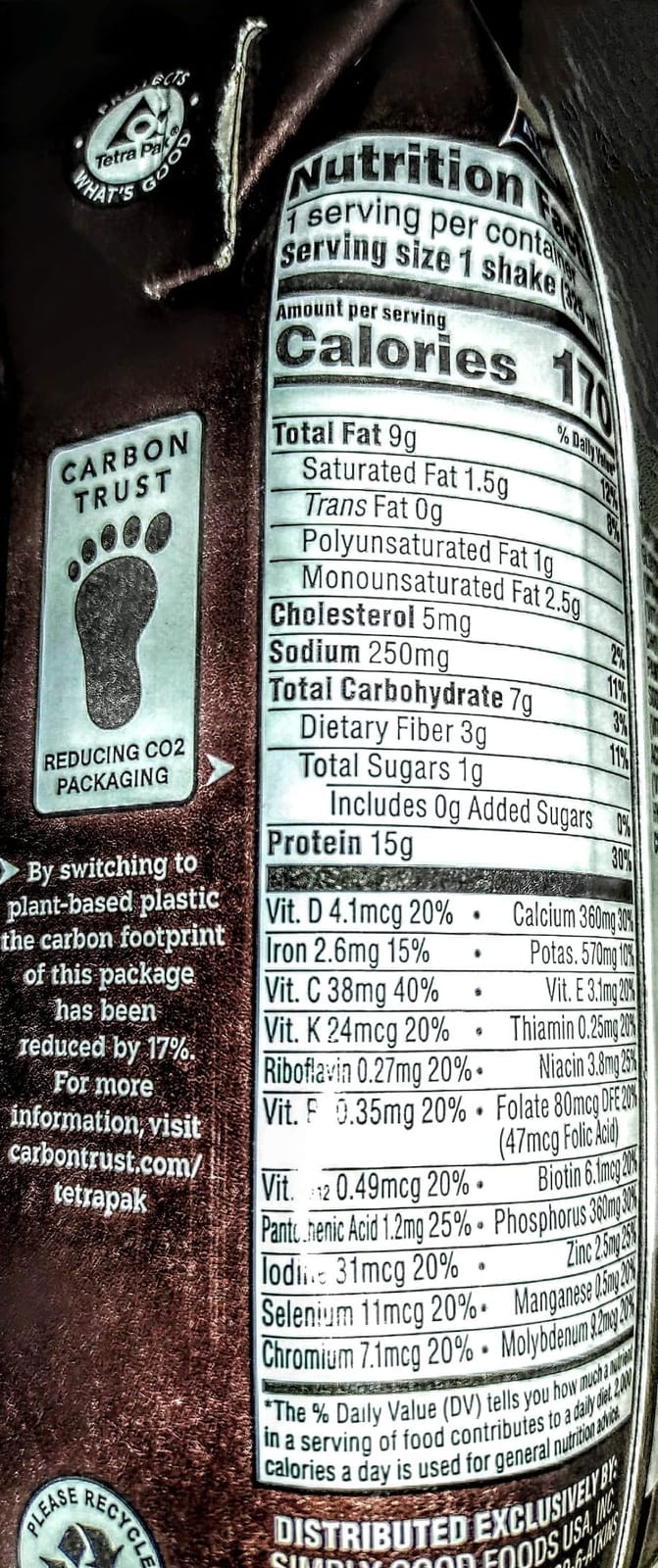 Atkins Mocha Latte Iced Coffee Flavored High Protein Shake, 12 Count customer photo 2