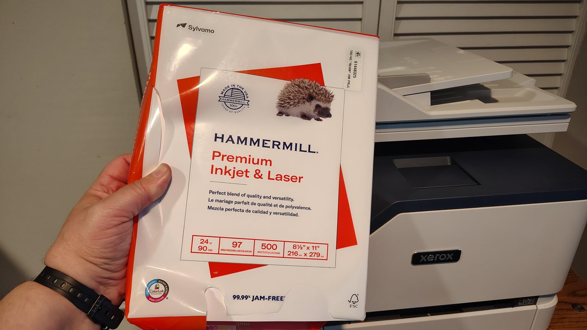 Xerox C235dni Wireless Color Laser All-in-One Printer | Color Print, Scan, Copy & Fax, 24 ppm performance, reliable wireless connectivity, ideal for hybrid & small businesses customer photo 1