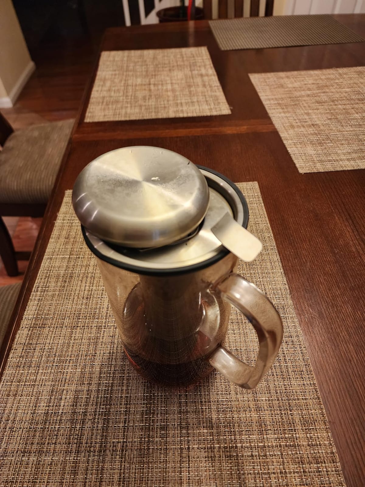 Aquach 51oz Glass Teapot with Infuser, Stovetop Safe Borosilicate Tea Pot customer photo 2