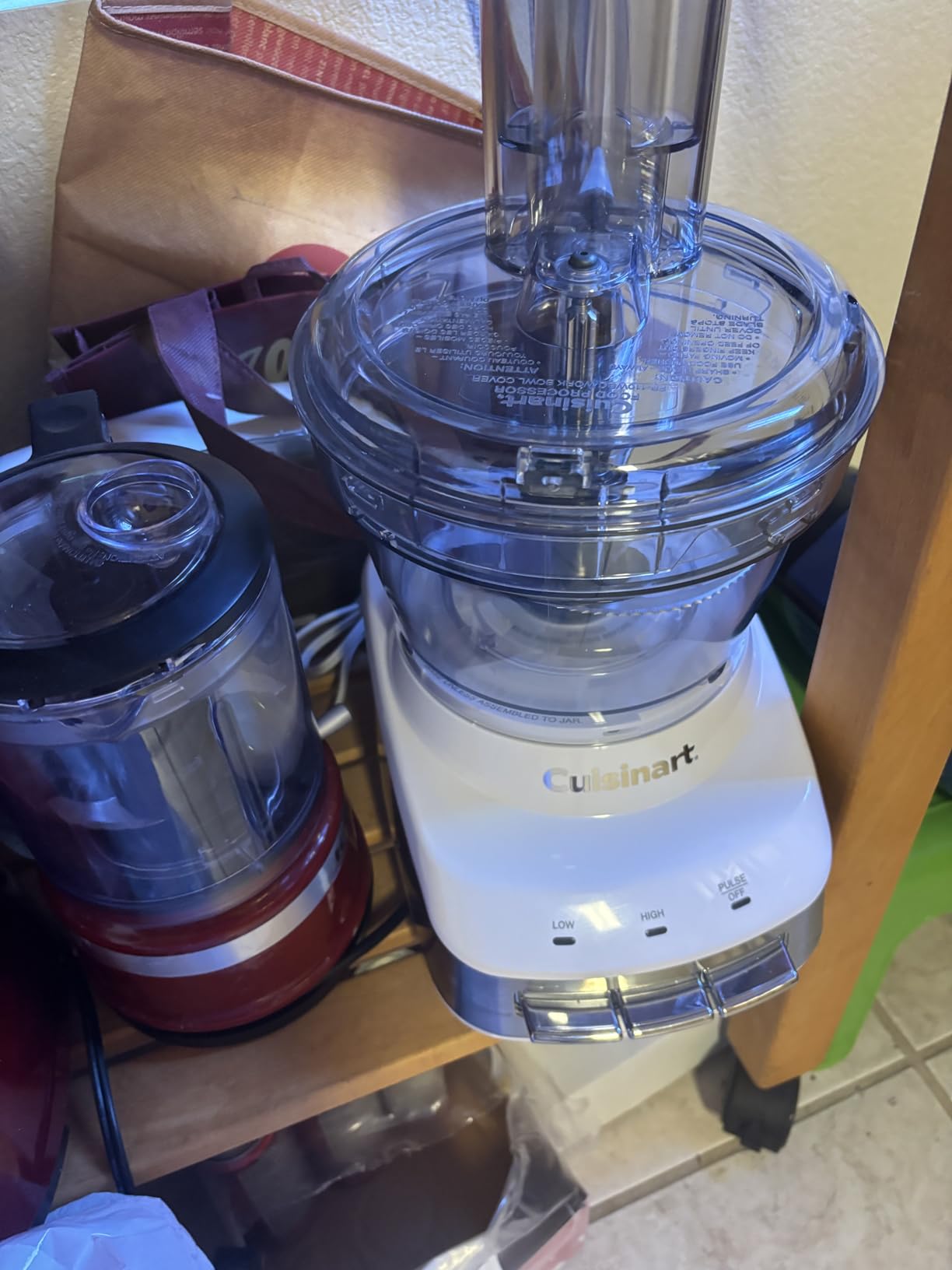Cuisinart FP-110 Core Custom 10-Cup Multifunctional Food Processor, White and Stainless customer photo 1