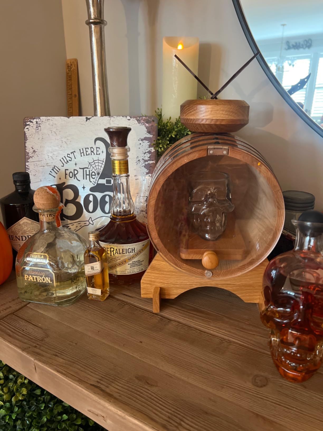 Premium Barrel Set, USA Oak - Cocktail Smoker Kit with Torch and Butane customer photo 2