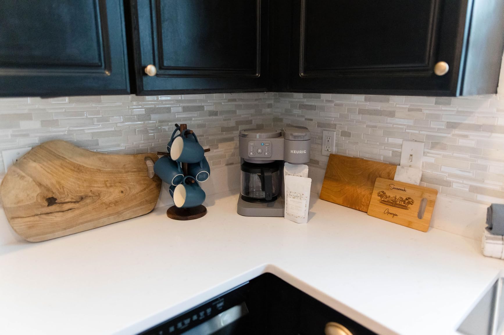 Dorhors Mug Holder Tree,Coffee Cup Holder,Mug Rack Stand Hook,Bar Organizer customer photo 2