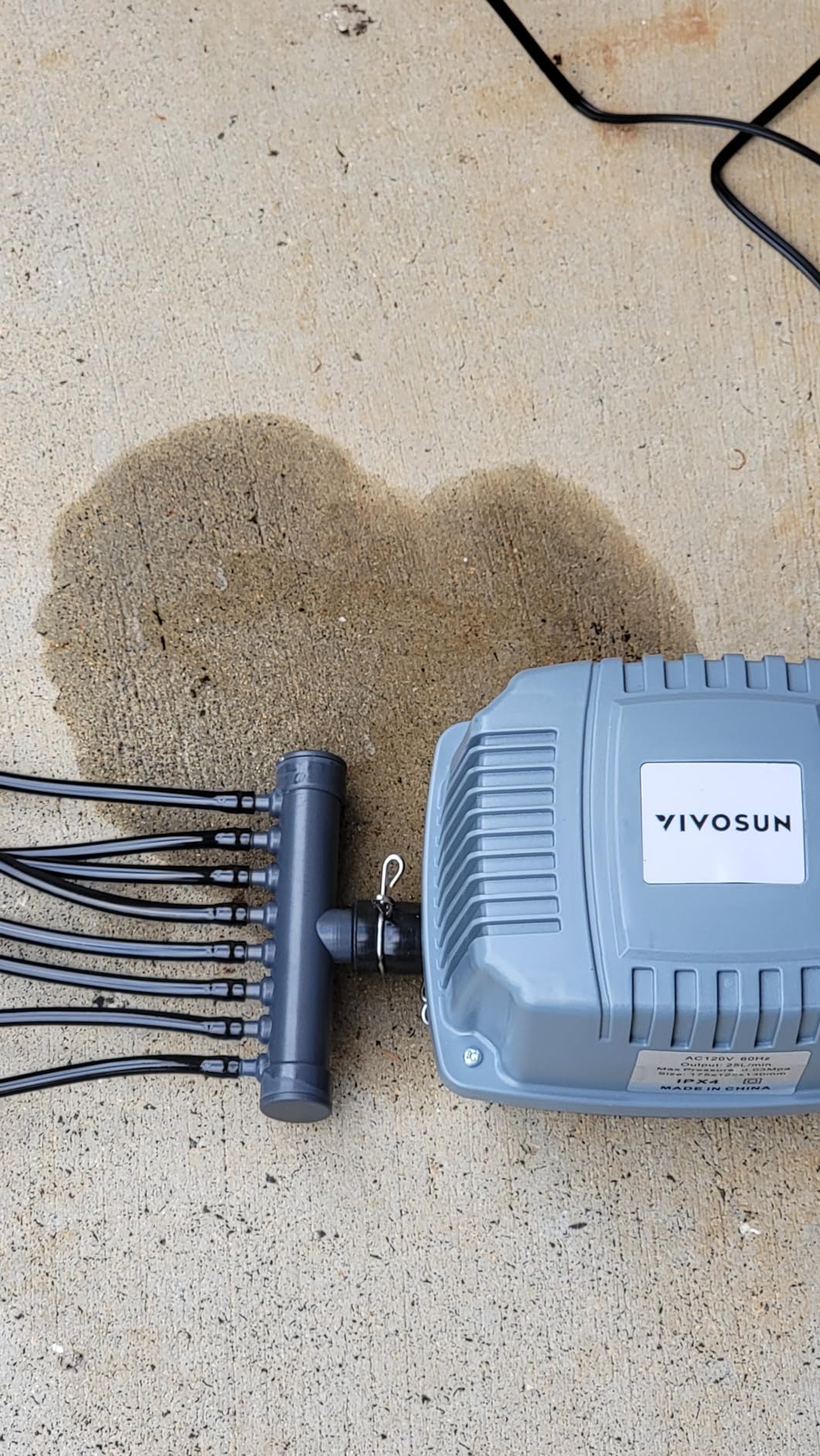 VIVOSUN DWC Hydroponics Grow System with Top Drip Kit 4 Buckets customer photo 2