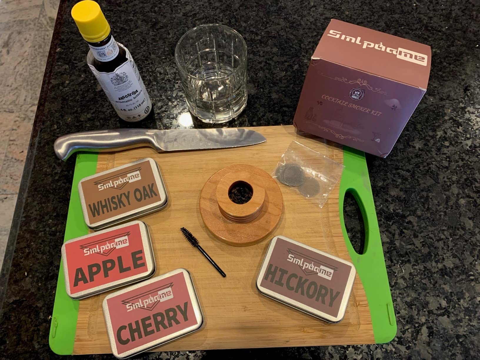 Cocktail Smoker Kit, Old Fashioned Whiskey Bourbon Drink Smoker customer photo 2