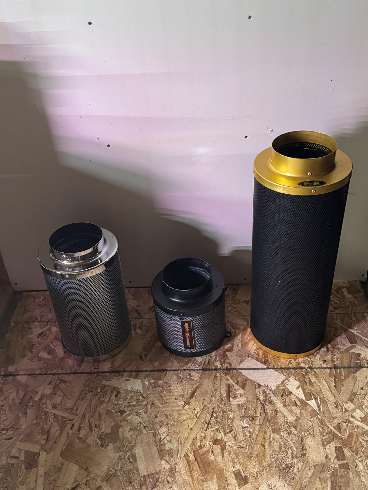 Spider Farmer 4 Inch Carbon Filter for Grow Tent Odor Control customer photo 2
