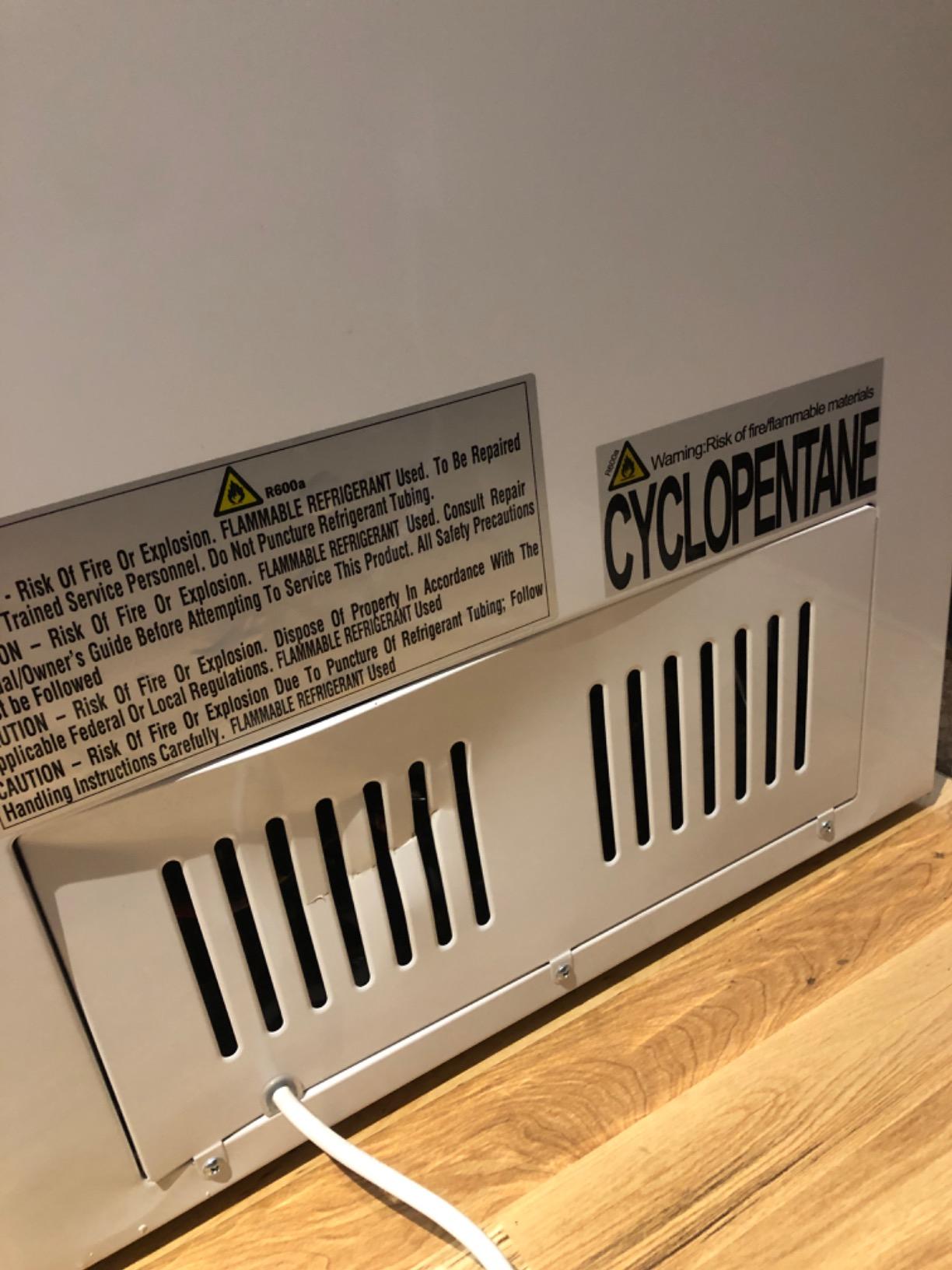 -40°F-Low Temp Chest Freezer, 3.5 Cu Ft Deep Freezer with 2 Removable Baskets customer photo 1