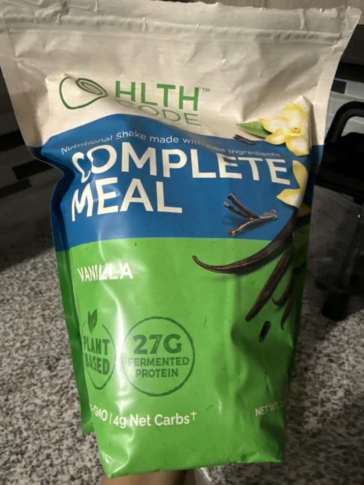 HLTH Code Complete Meal Replacement Shake - Healthiest Meal Replacement = Healthiest You | Keto Friendly | High Protein | Low Carb | Collagen | Gluten Free | Creamy Vanilla Flavor (15 servings) customer photo 2
