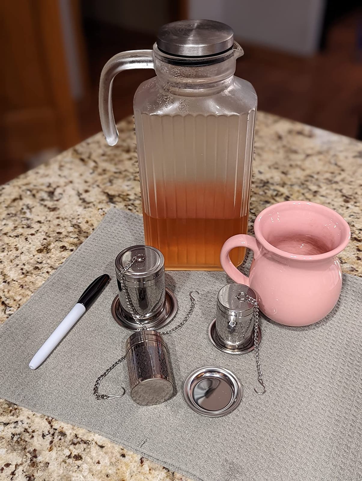 Tea Infusers for Loose Tea, 18/8 Stainless Steel Tea Strainer Set, Extra Fine Mesh Tea Steeper for Brew Tea, Spices & Seasoning customer photo 1