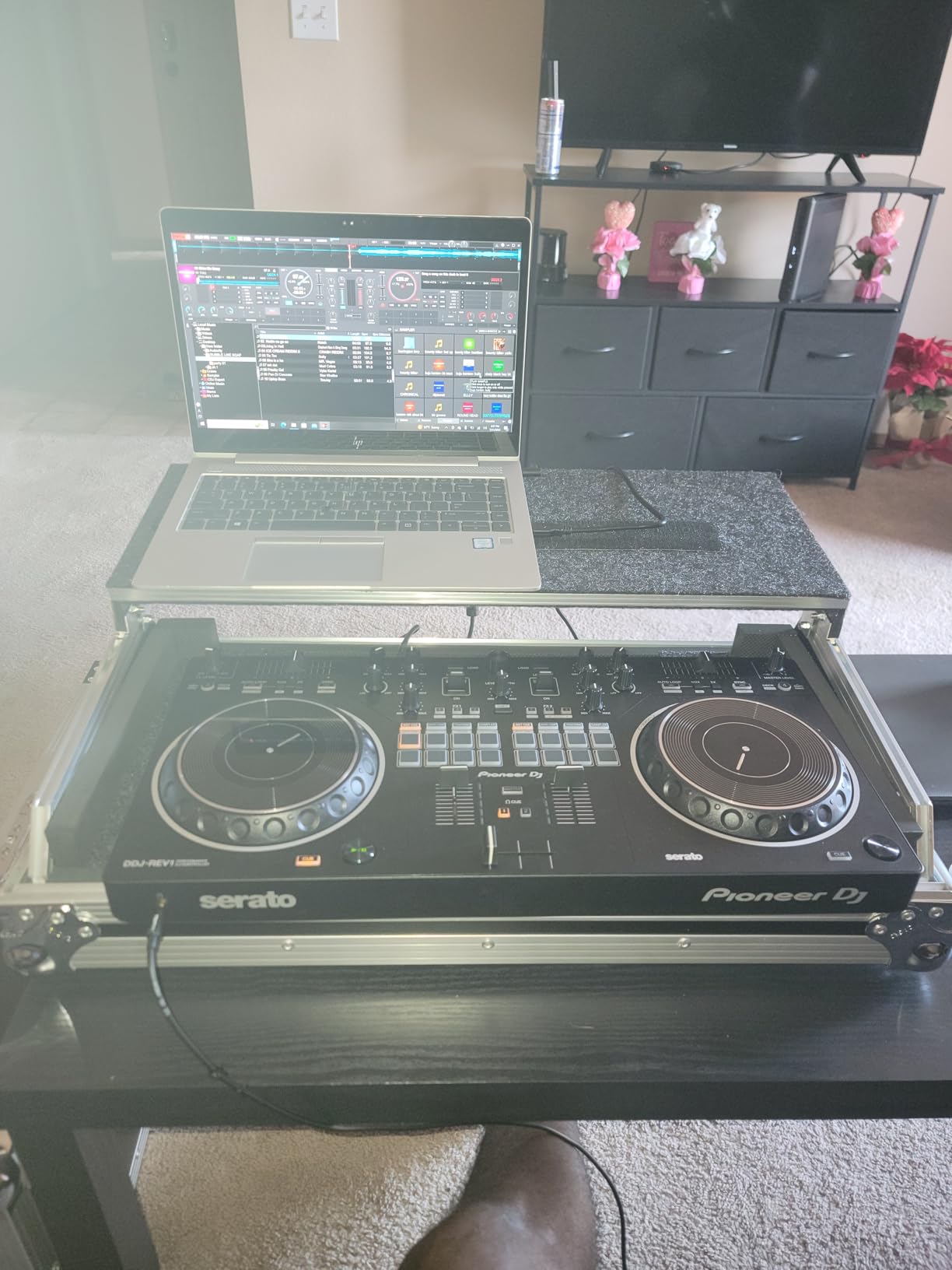 Pioneer DJ DDJ-REV1 2-deck Serato DJ Controller, Black customer photo 2