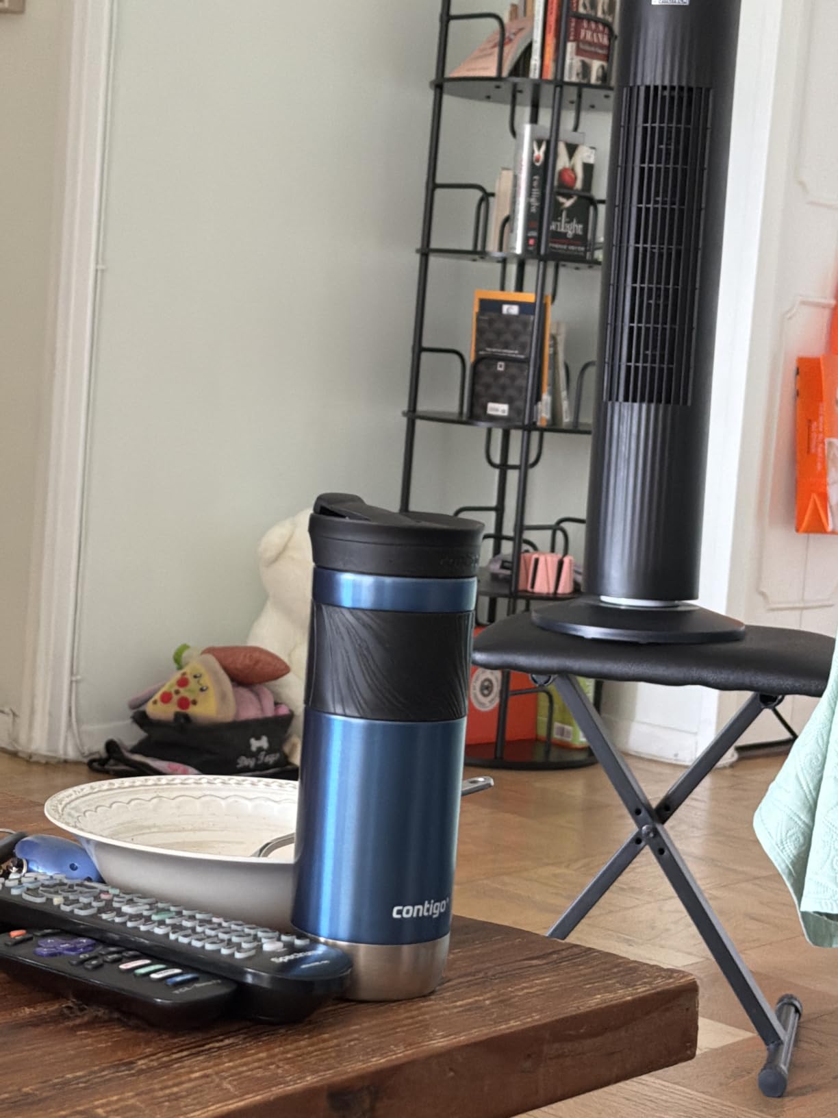 Contigo Byron Vacuum-Insulated Stainless Steel Travel Mug, 20oz - Leak-Proof Lid, BPA-Free, Blue Corn - Perfect Reusable Cup for Coffee or Water; hot and cold beverage holder customer photo 2