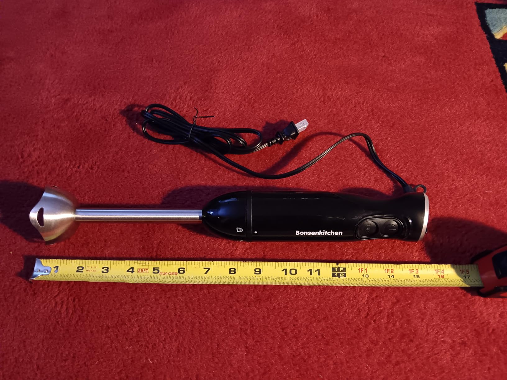 Bonsenkitchen Immersion Hand Blender, Smoothie, Puree, Baby Food customer photo 1