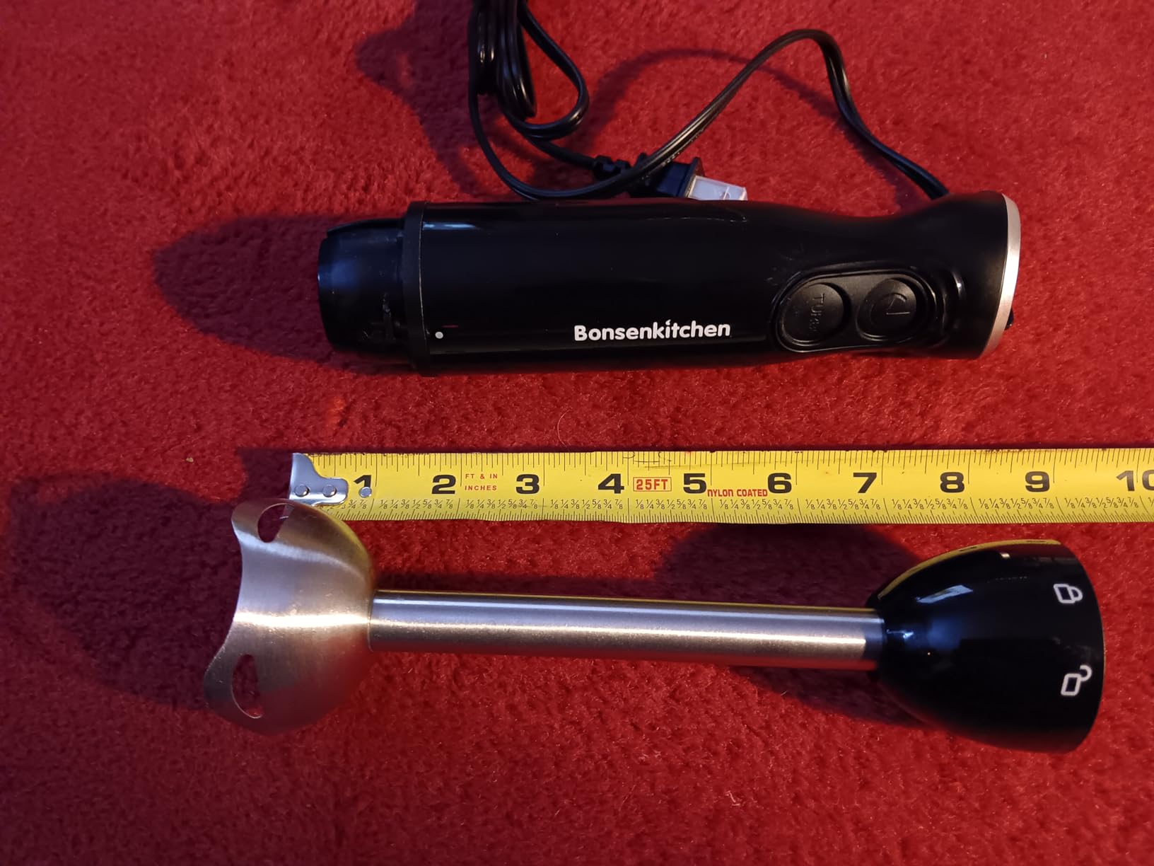 Bonsenkitchen Immersion Hand Blender, Smoothie, Puree, Baby Food customer photo 2